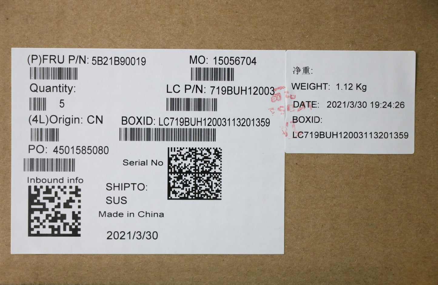 Lenovo Bdplanar Mb L 82Kd R35300U_Uma - 5B21B90019
