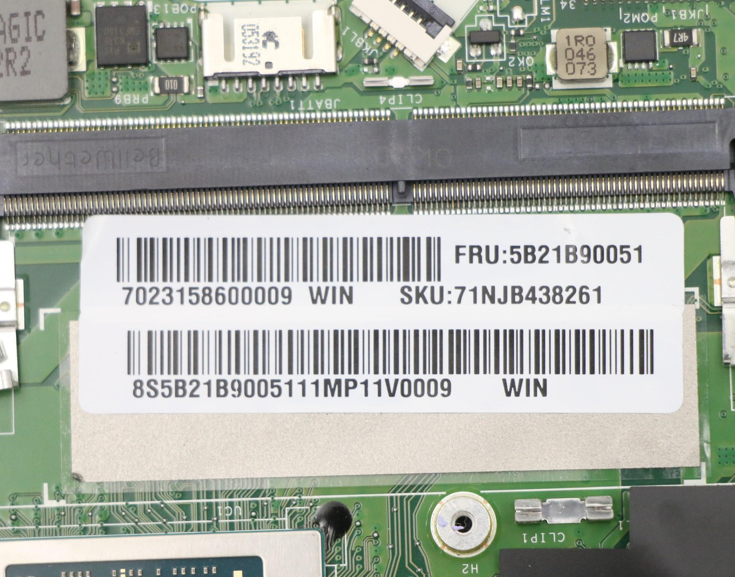 Lenovo Bdplanar Mbc20Vg Winr343_Uma4G - 5B21B90051