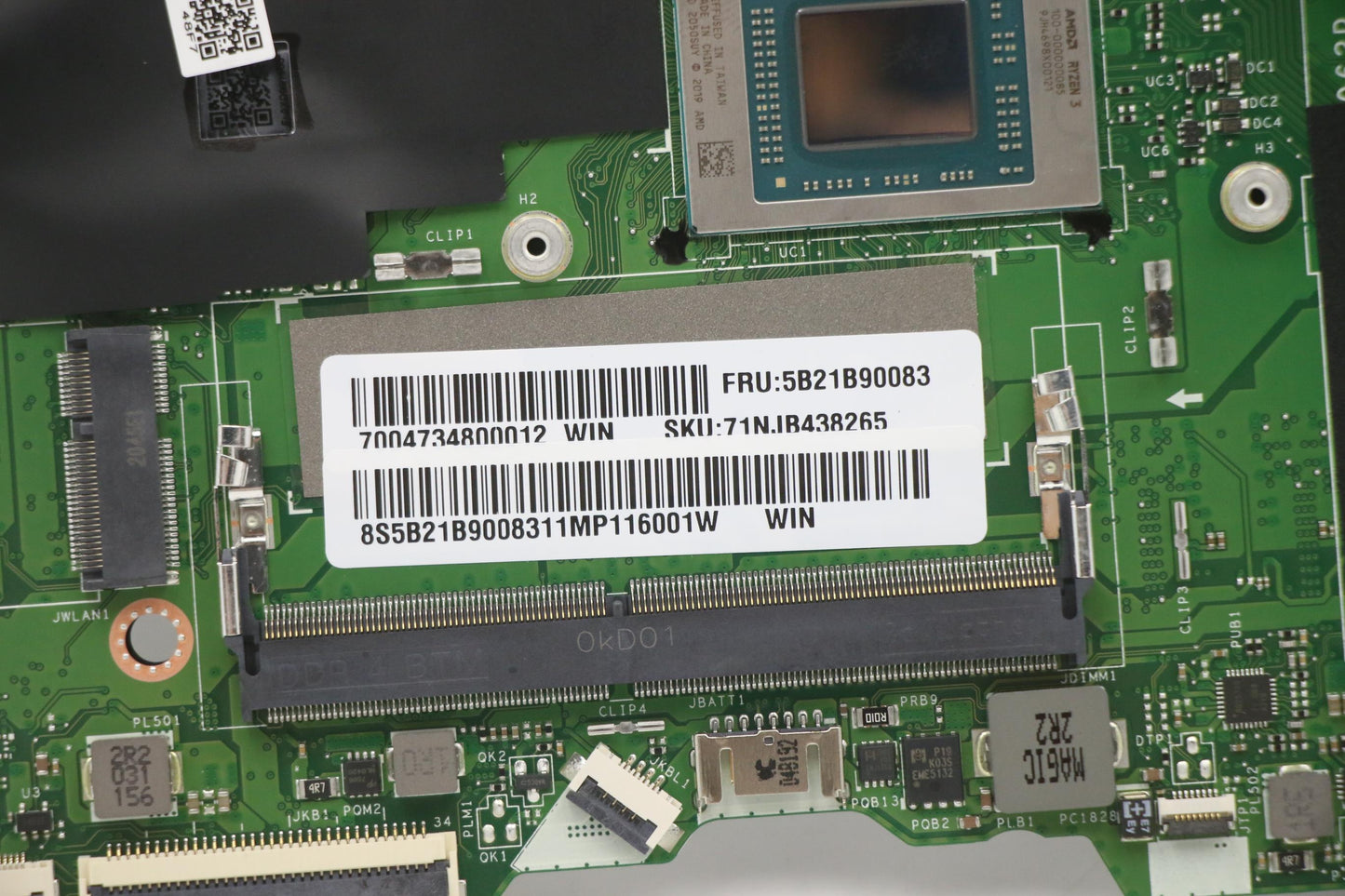 Lenovo Bdplanar Mbc20Vg Winr343_Uma8G - 5B21B90083