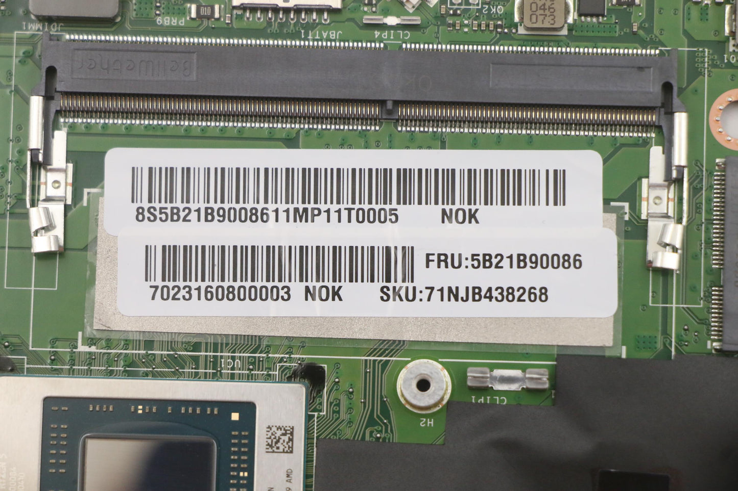 Lenovo Bdplanar Mbc20Vg Nokr545_Uma4G - 5B21B90086