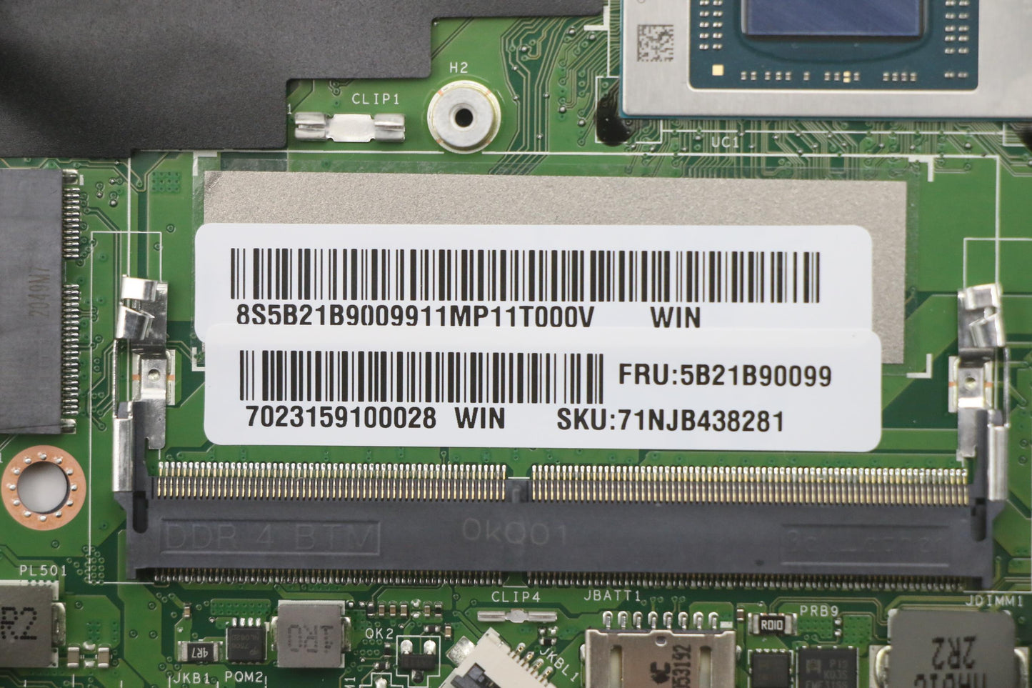 Lenovo Motherboard, R546 UMA Graphics, 8GB RAM, Windows - 5B21B90099