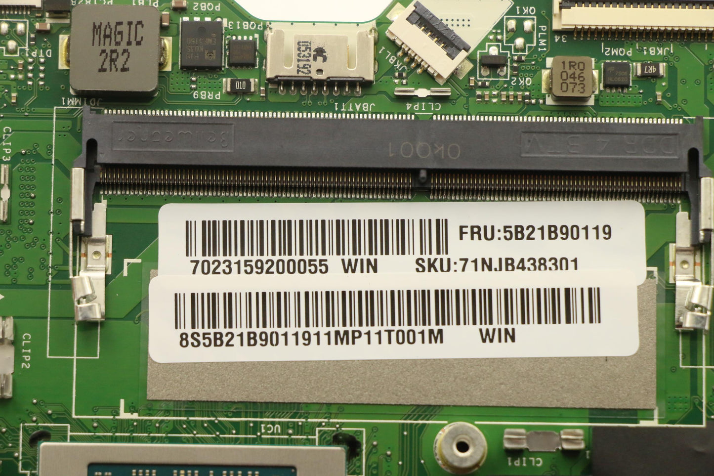 Lenovo Bdplanar Mbc20Vg Winr343_Uma4G - 5B21B90119