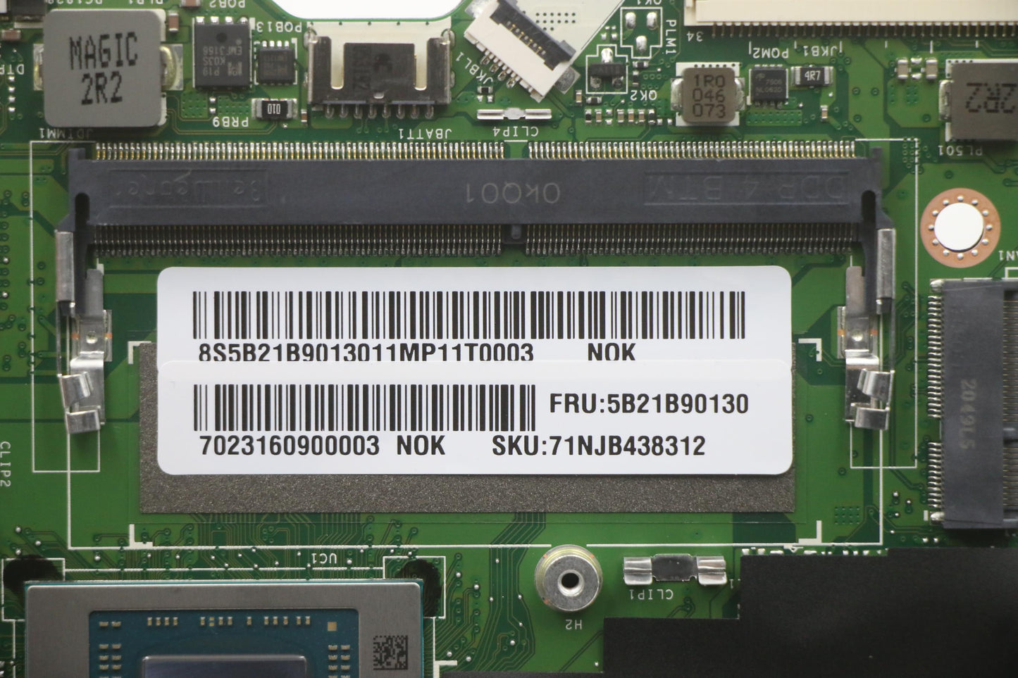 Lenovo Bdplanar Mbc20Vg Nokr545_Uma8G - 5B21B90130