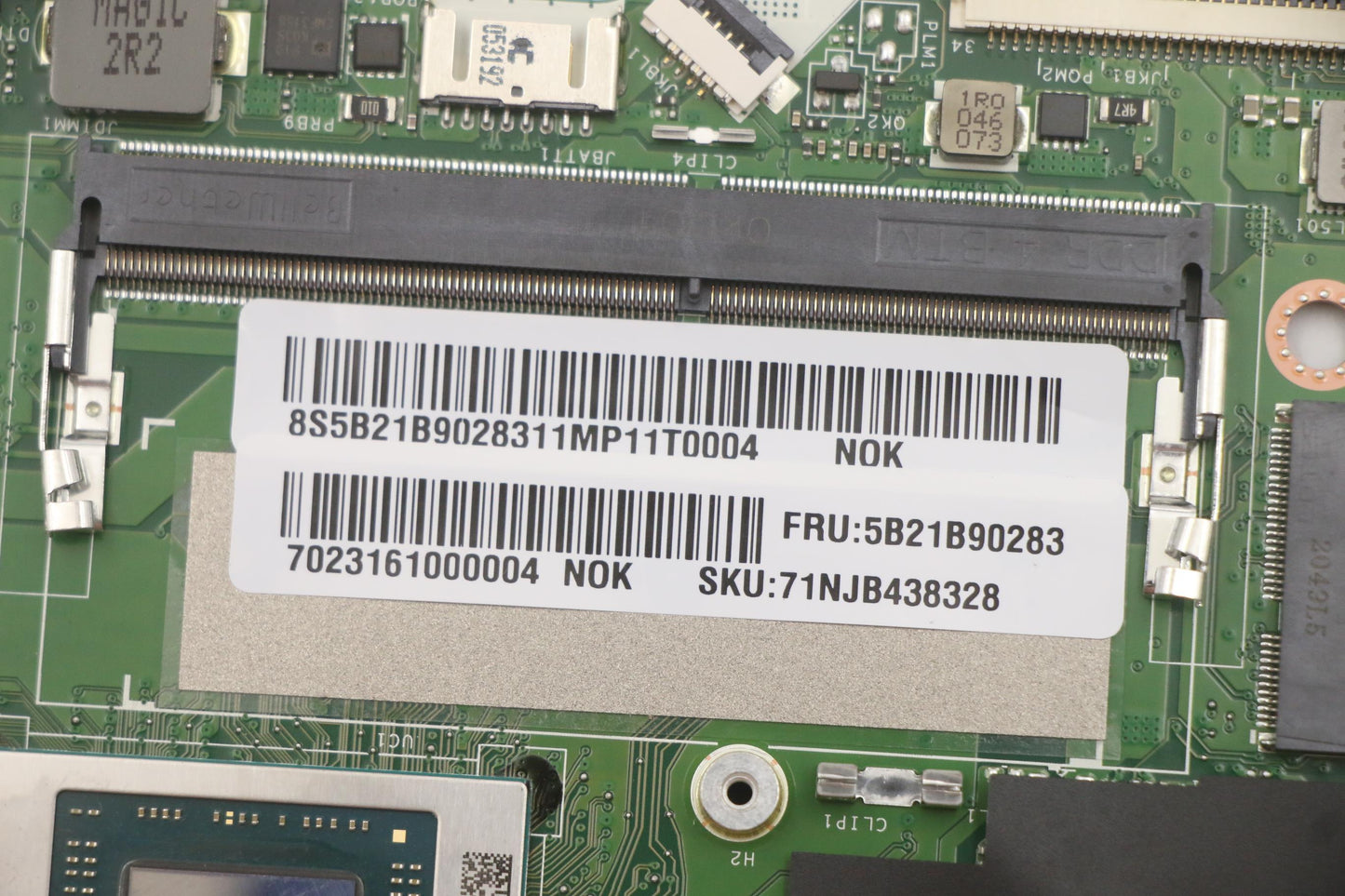 Lenovo Bdplanar Mbc20Vg Nokr747_Uma8G - 5B21B90283