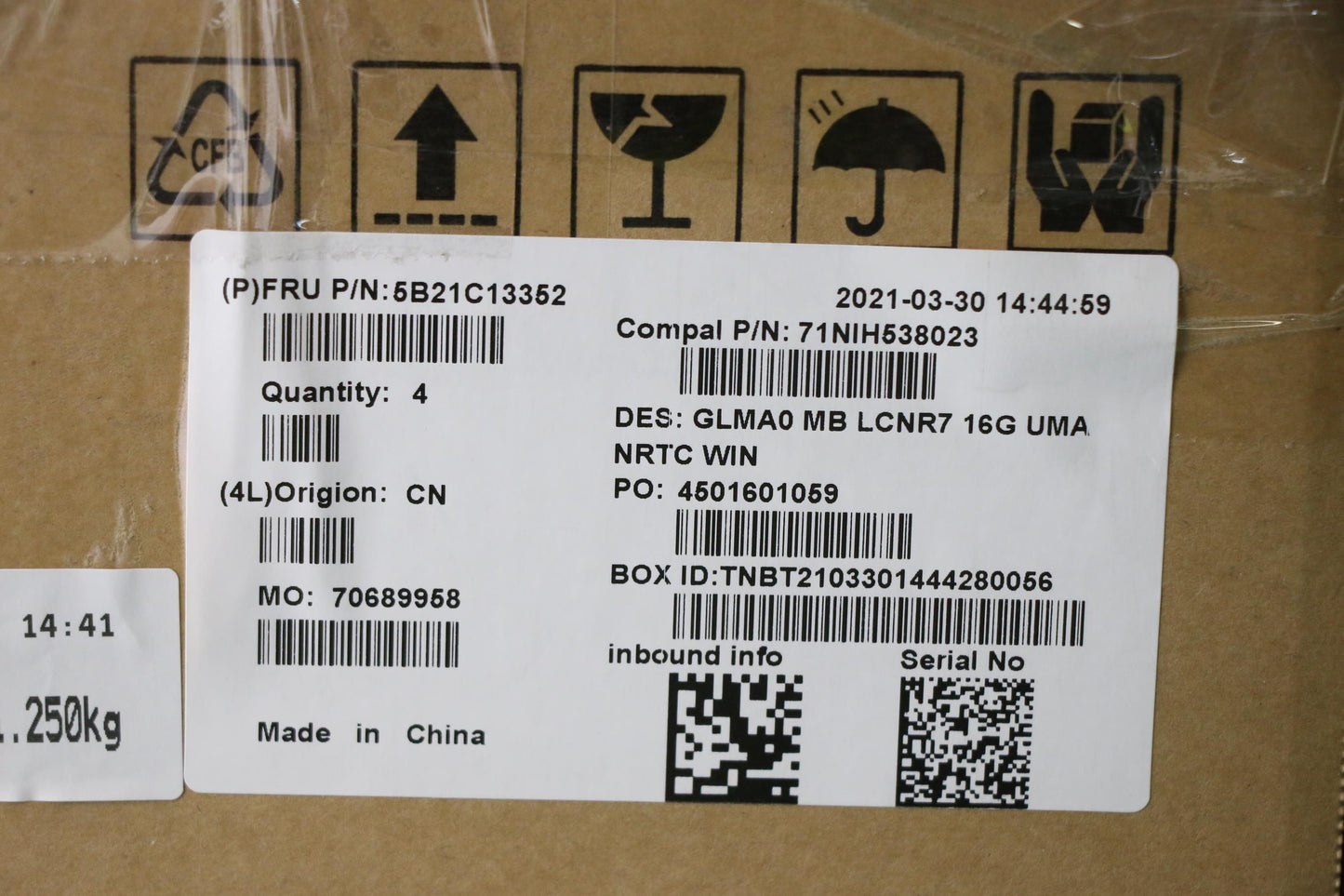 Lenovo Bdplanar Mb C82Lm Win Lcnr7 16 - 5B21C13352
