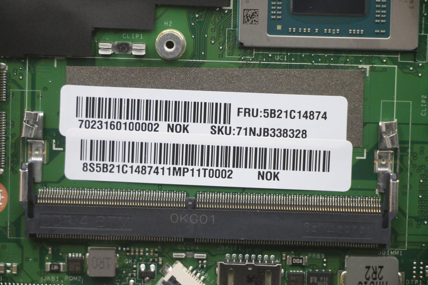 Lenovo Bdplanar Mbc20Vf Nokr343_Uma4G - 5B21C14874