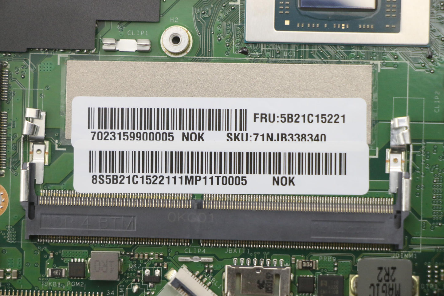 Lenovo Bdplanar Mbc20Vf Nokr545_Uma8G - 5B21C15221