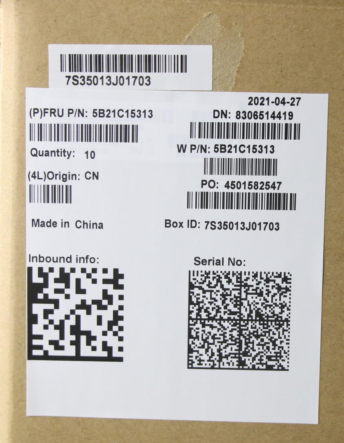 Lenovo Win,I5-8365U Vp,16G,Jp,A - 5B21C15313