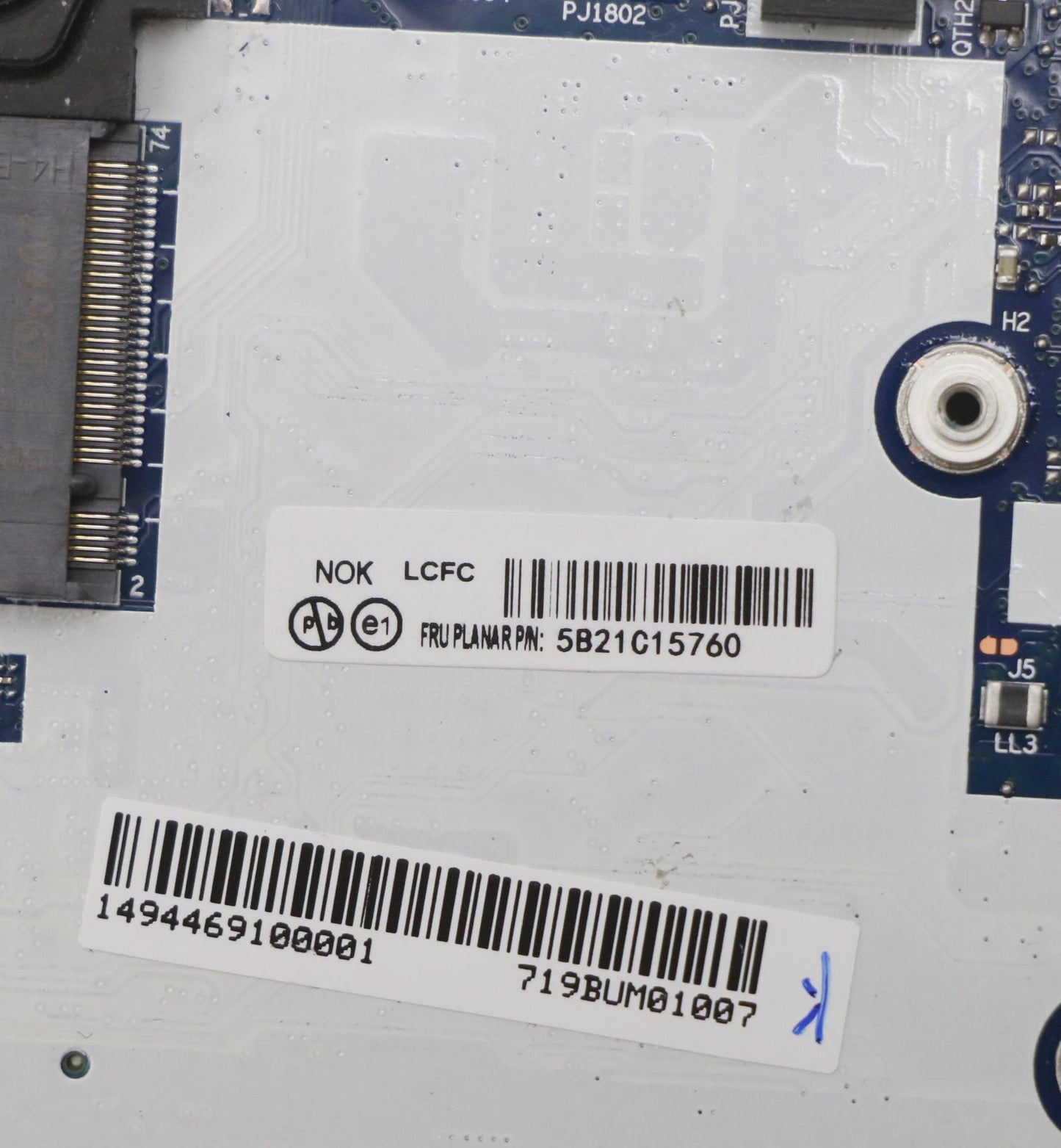 Lenovo Bdplanar Ryz7Pro4750U16Gnokyd - 5B21C15760