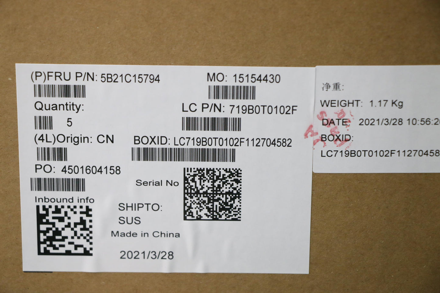 Lenovo Bdplanar Fru R3Pro4450U16G Win - 5B21C15794
