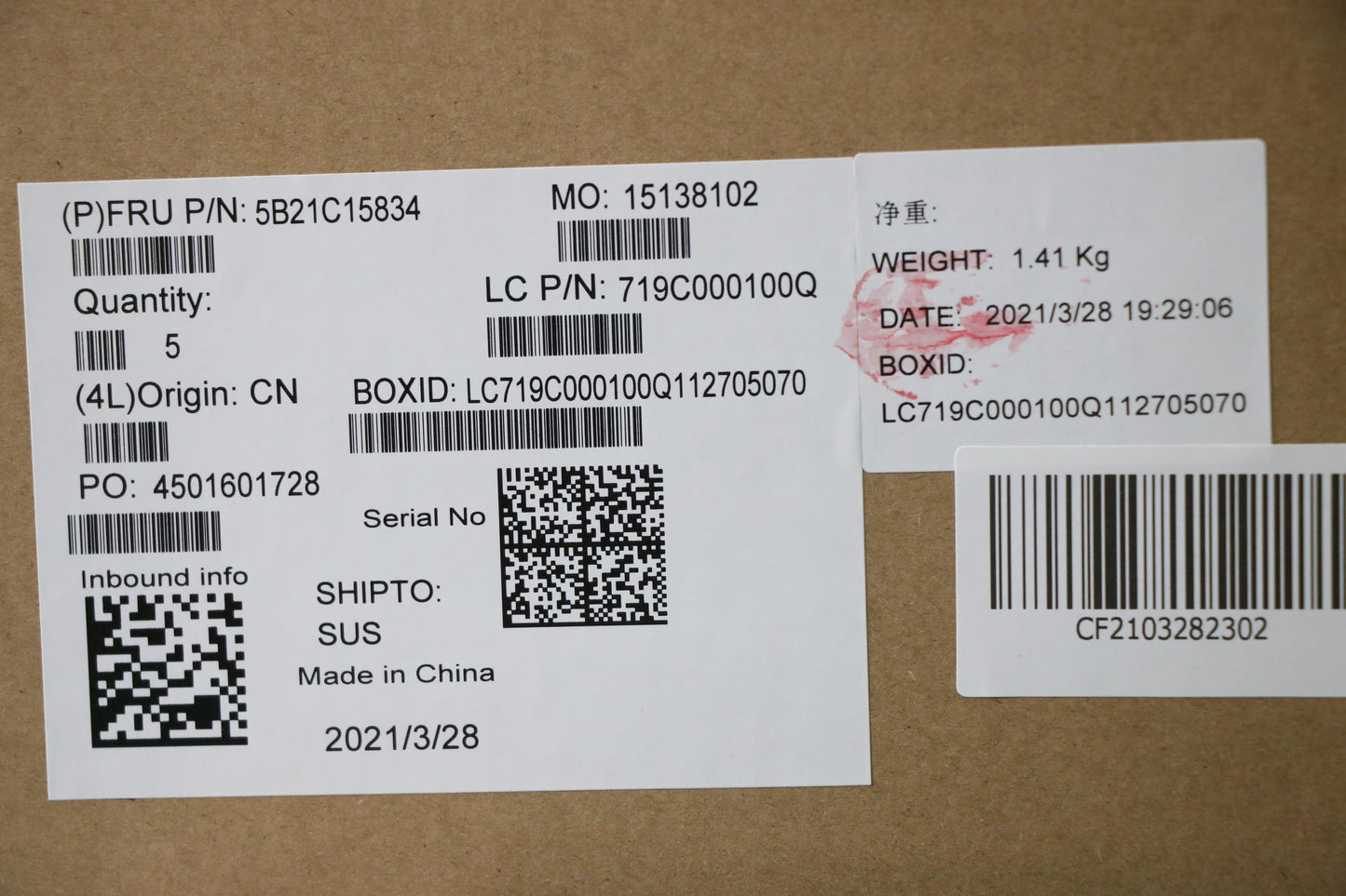 Lenovo Bdplanar Fli5-1145G7 8G Vp Win - 5B21C15834