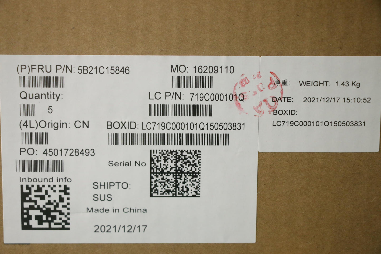 Lenovo Bdplanar Fli7-1185G7 8G Vp Nok - 5B21C15846