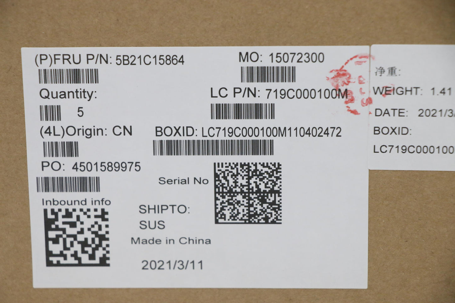 Lenovo Bdplanar Fli7-1185G7 16G Vpwin - 5B21C15864