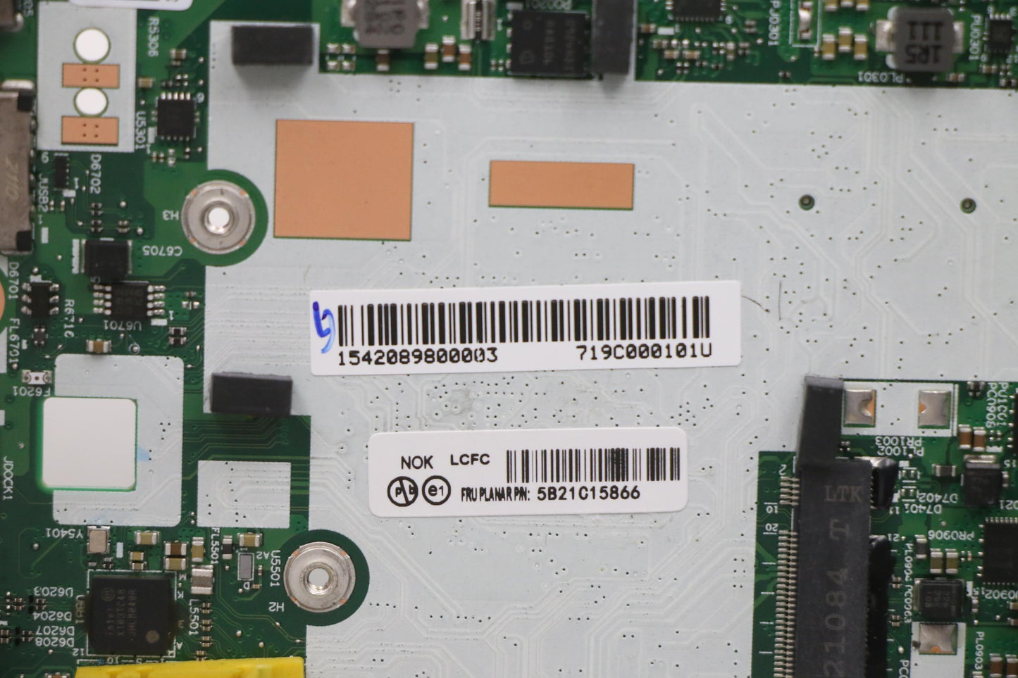 Lenovo Bdplanar Fli7-1185G7 16G Vpnok - 5B21C15866