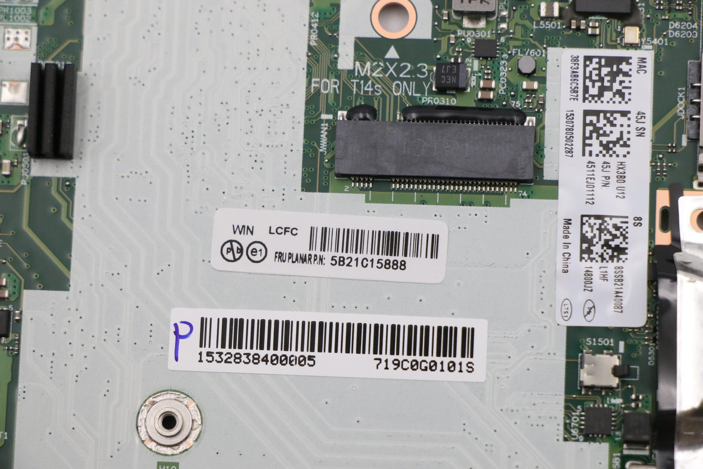Lenovo Bdplanar Fli5-1135G7 8G 210Win - 5B21C15888