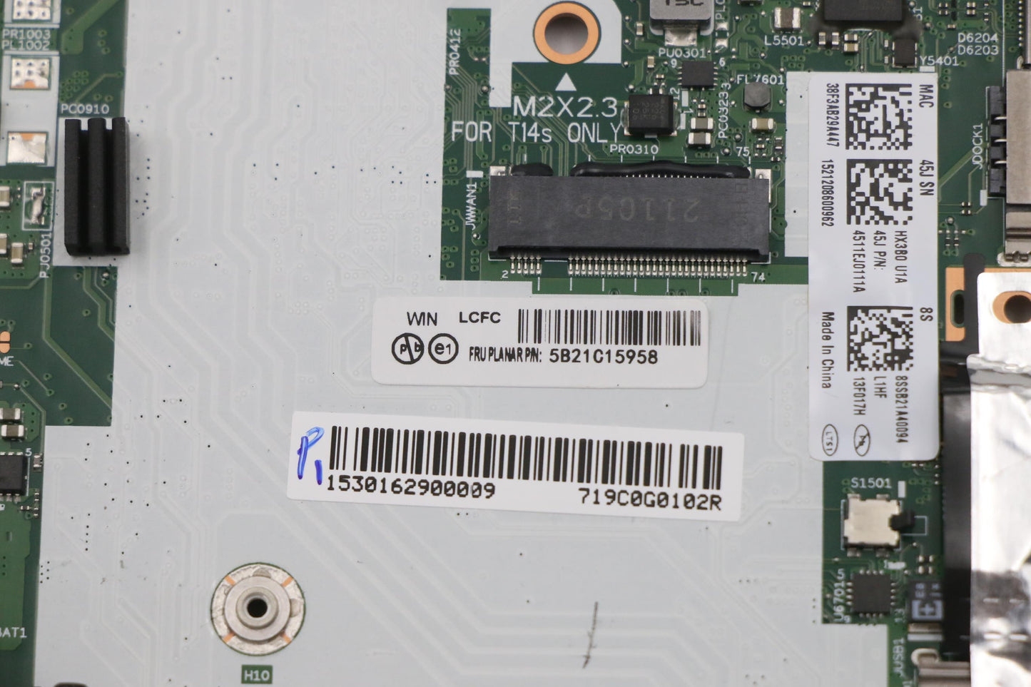 Lenovo System Board, i5-1145G7, 16GB RAM, 210vPro, Windows, YAYdTL3yAB - 5B21C15958