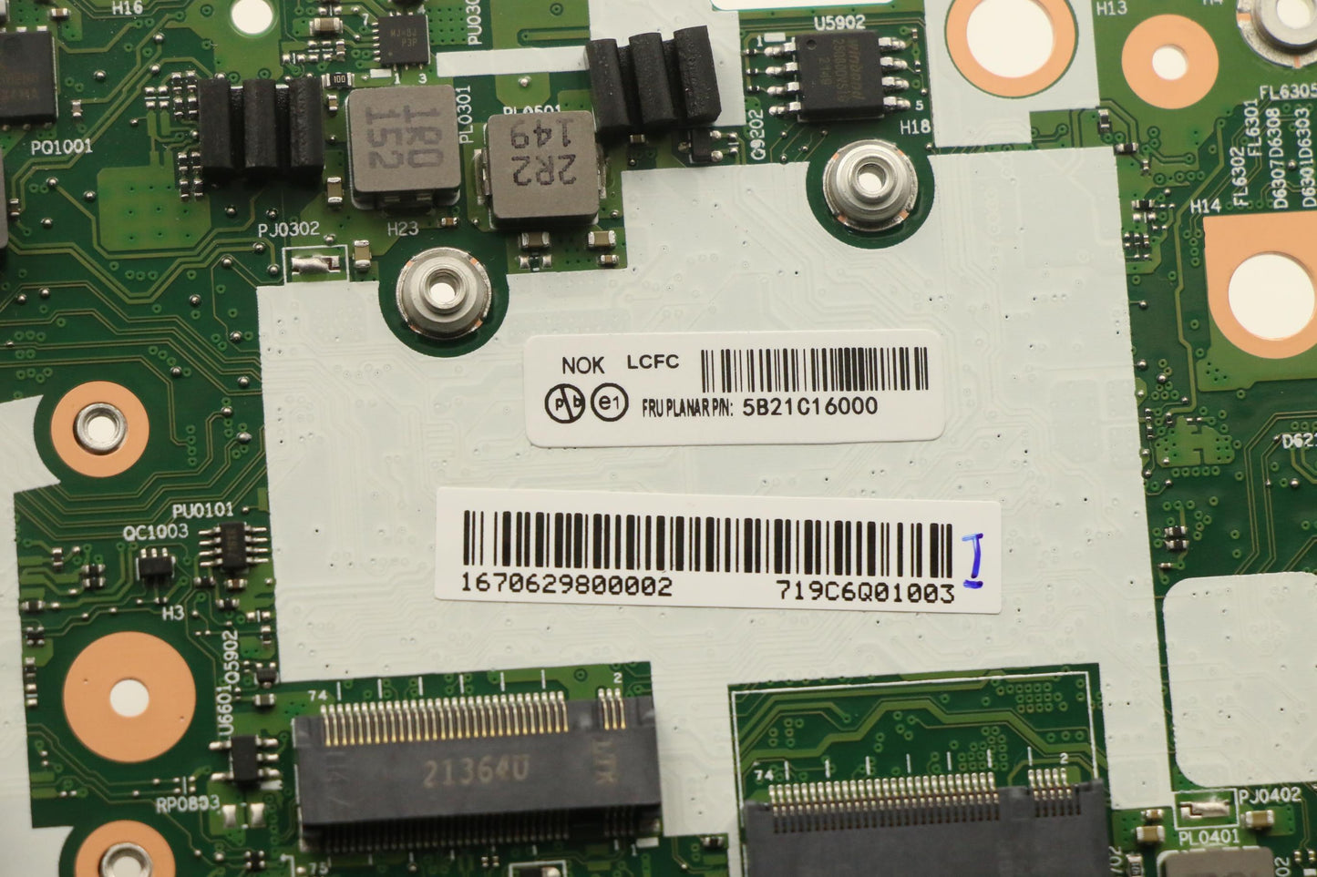 Lenovo Bdplanar Fl R3 5400U Ig,Nok,Nd - 5B21C16000