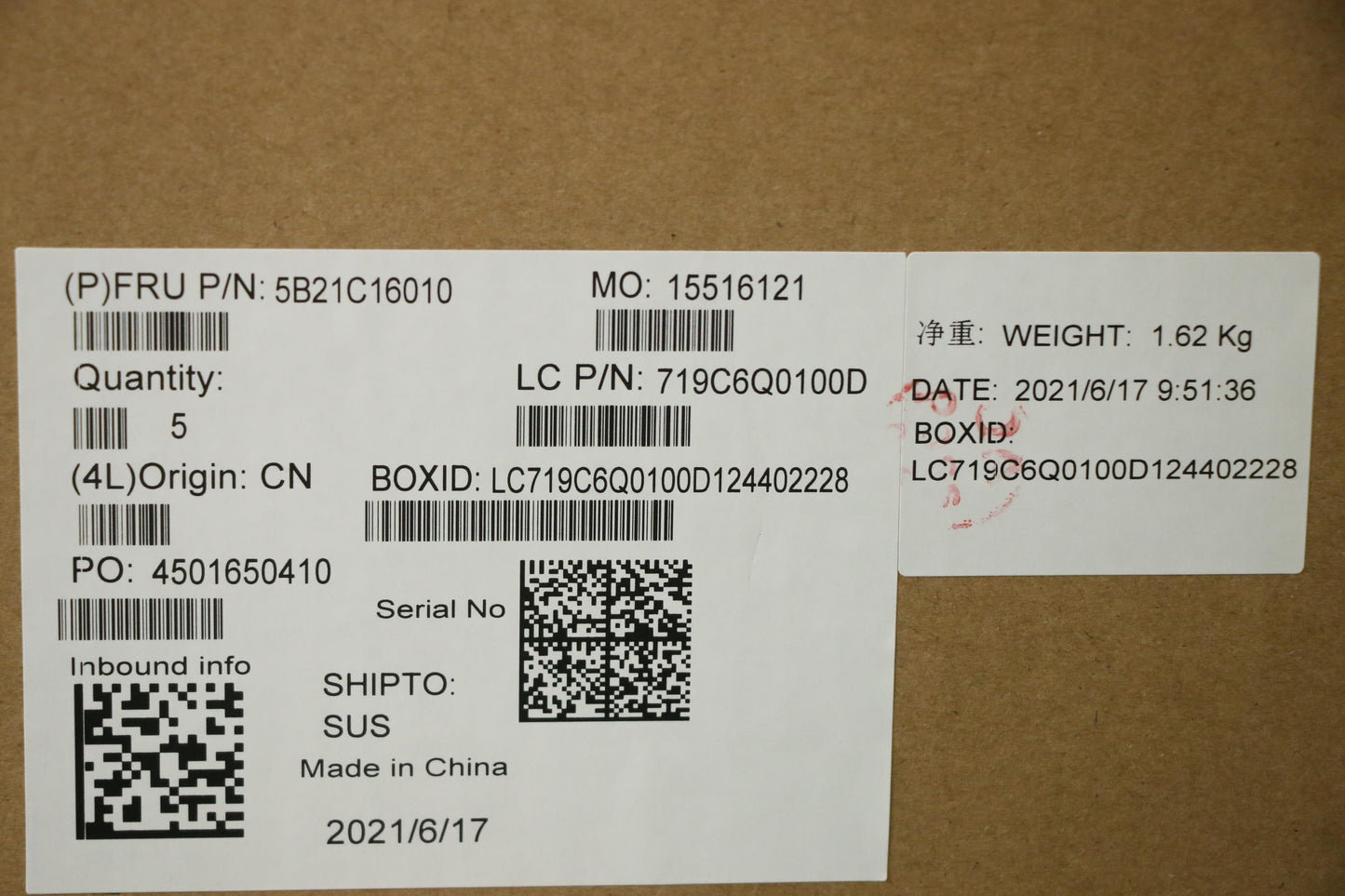 Lenovo Bdplanar Fl R5P 5650U Ig,Win,Y - 5B21C16010