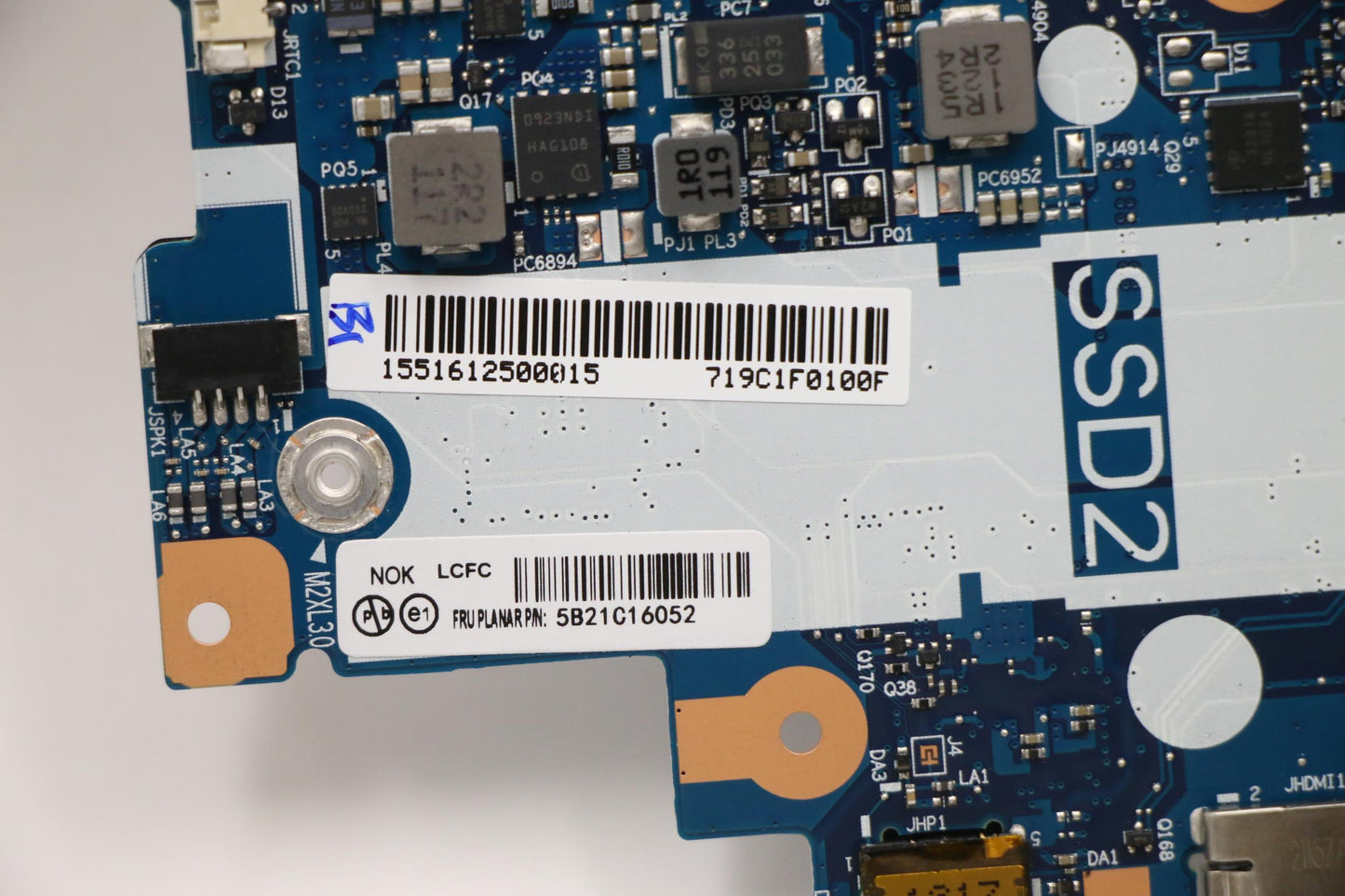 Lenovo Bdplanar Flr5 5600U Rvg8G Mbno - 5B21C16052
