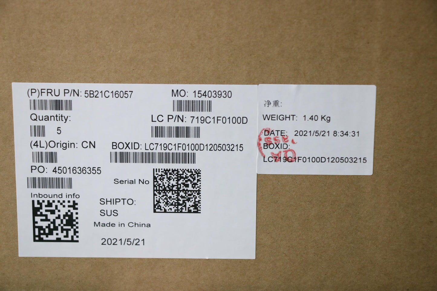 Lenovo Motherboard, R7-5700U, UMA Graphics, Windows - 5B21C16057