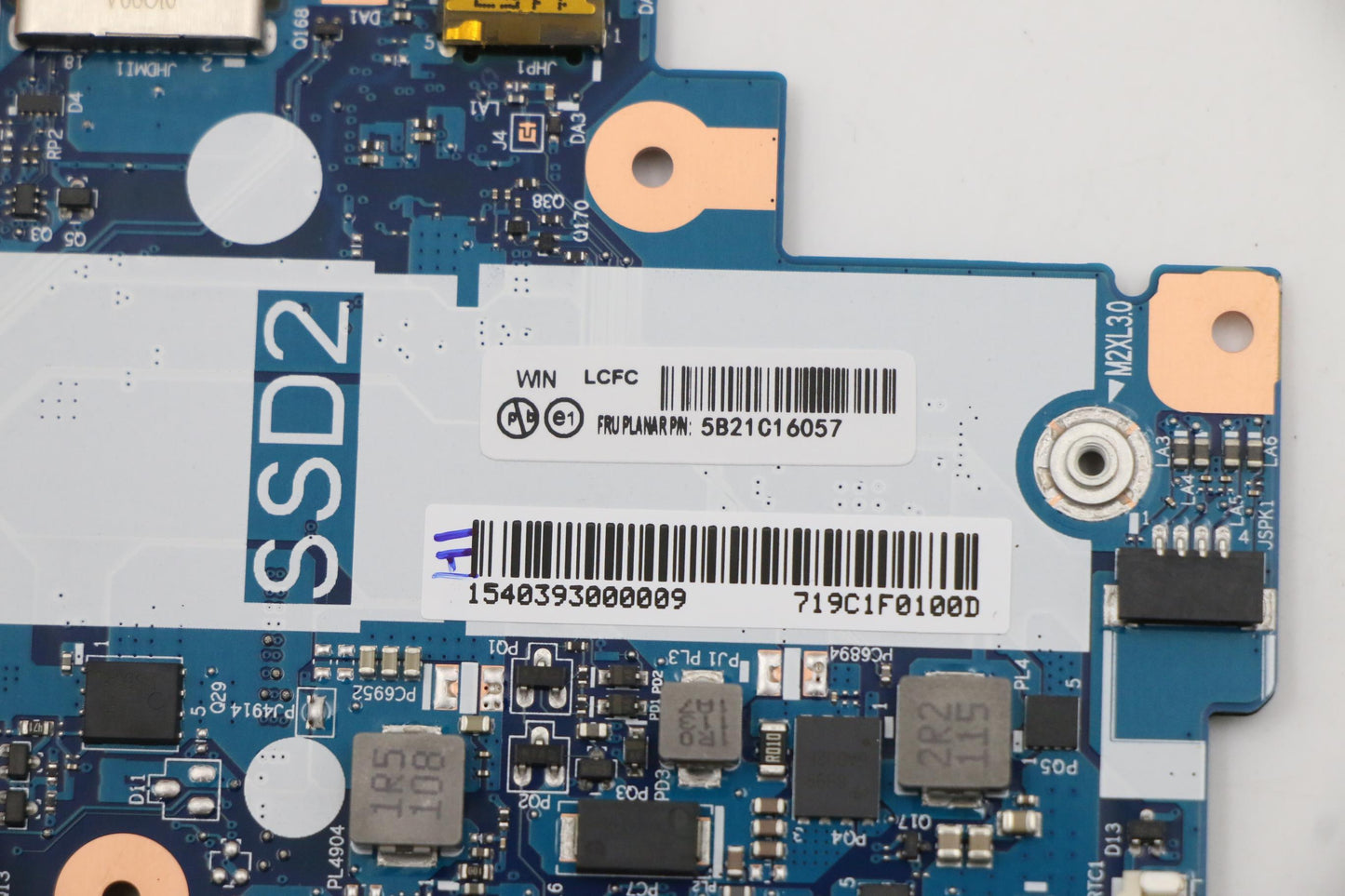 Lenovo Motherboard, R7-5700U, UMA Graphics, Windows - 5B21C16057