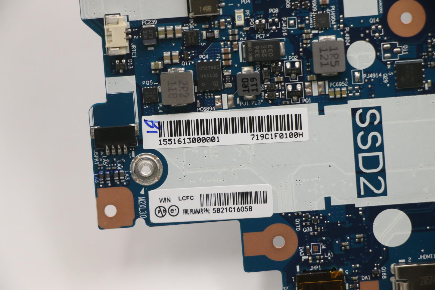 Lenovo Bdplanar Flr5 5600U Rvg8G Mbwi - 5B21C16058