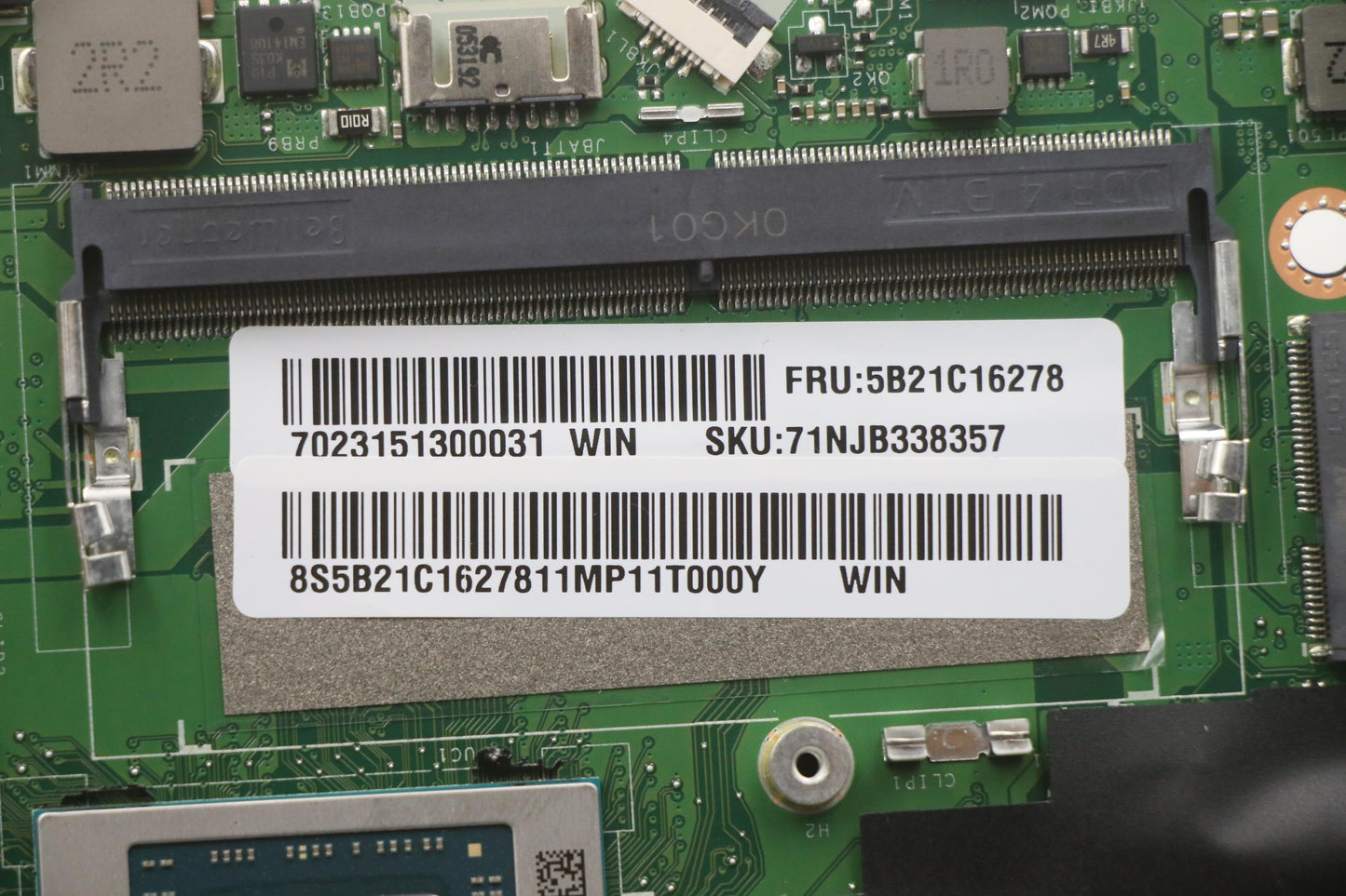 Lenovo Bdplanar Mbc20Vf Winr747_Uma8G - 5B21C16278