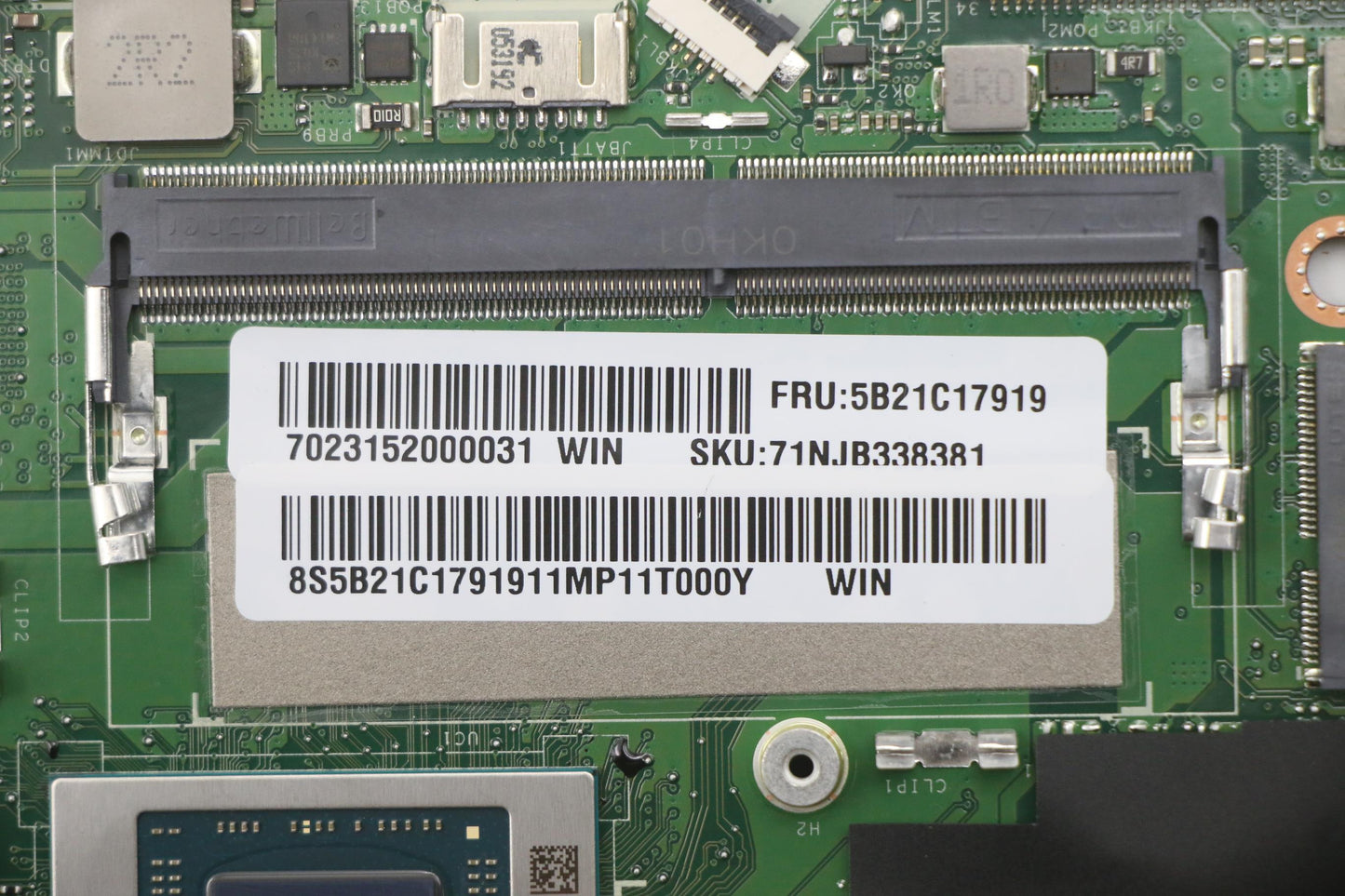 Lenovo Motherboard C20VF, R5-4500U, UMA, 8GB RAM, Windows DPK - 5B21C17919