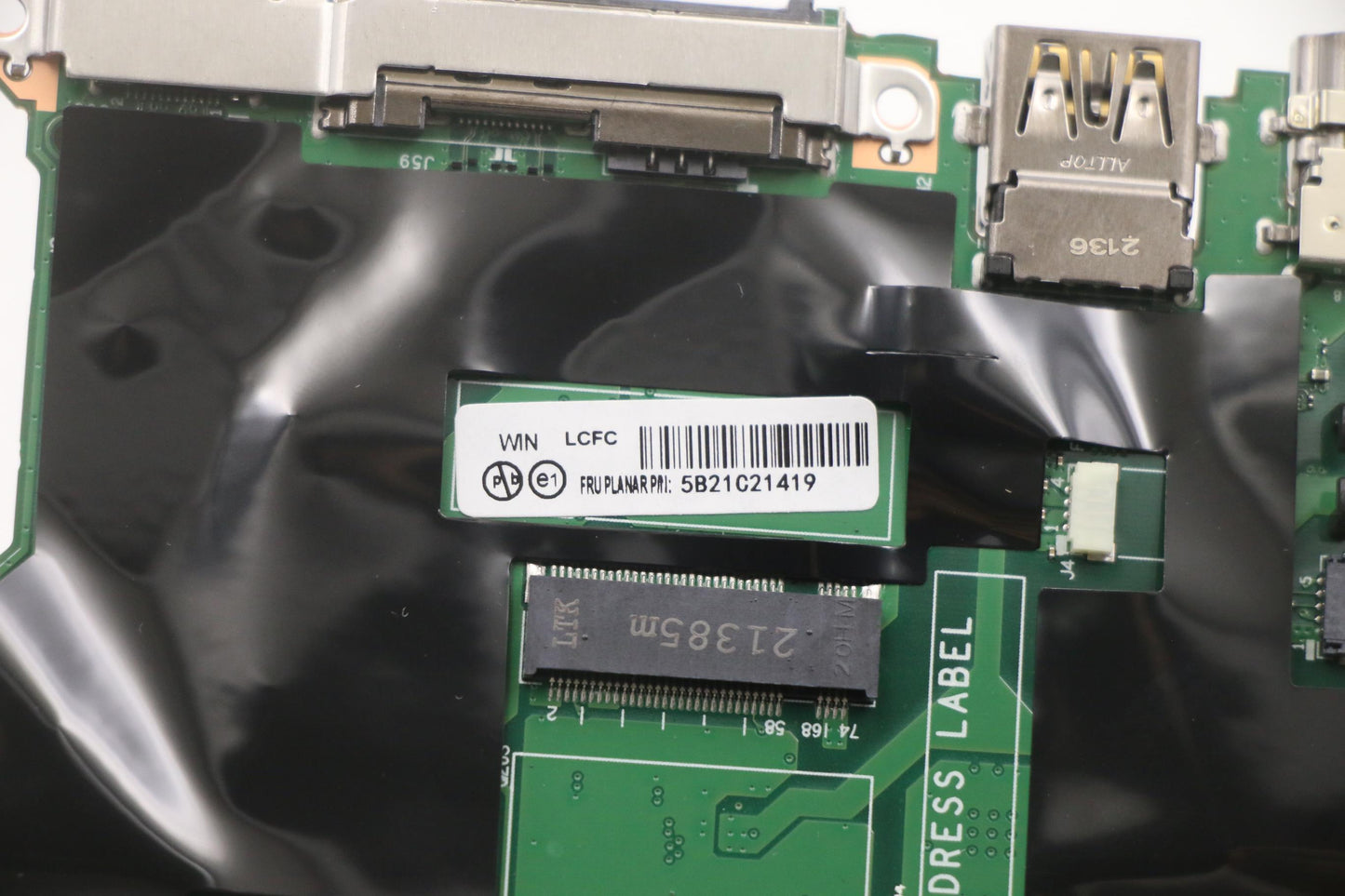 Lenovo Bdplanar Win,I7-8565U,8G,9560, - 5B21C21419