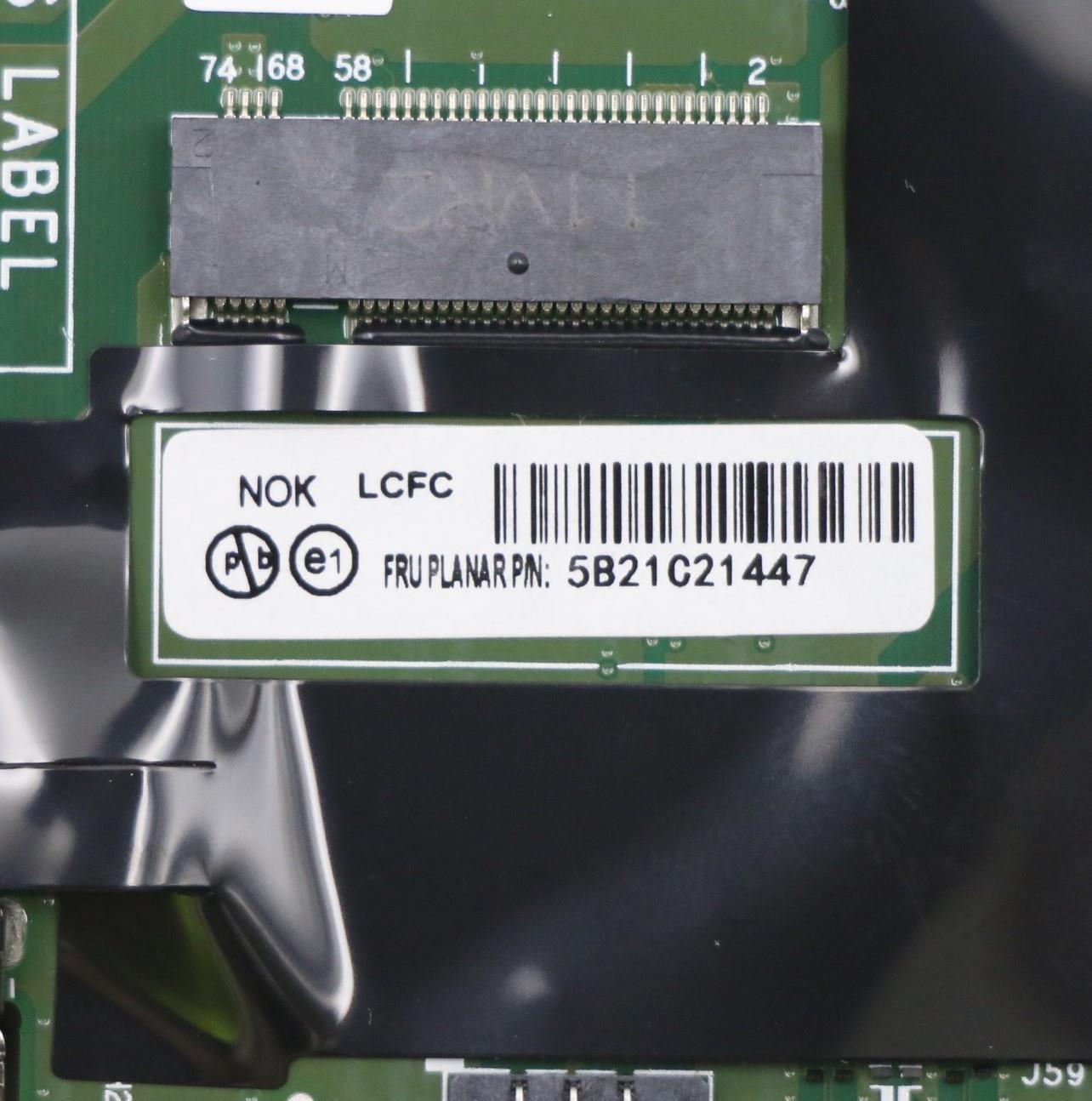 Lenovo Bdplanar Nok,I7-8565U,16G,9560 - 5B21C21447