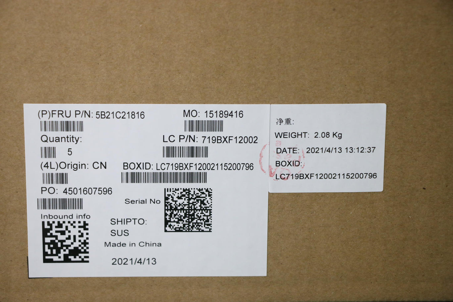 Lenovo Bdplanar Mbl82M0R75800Hrtx3060 - 5B21C21816