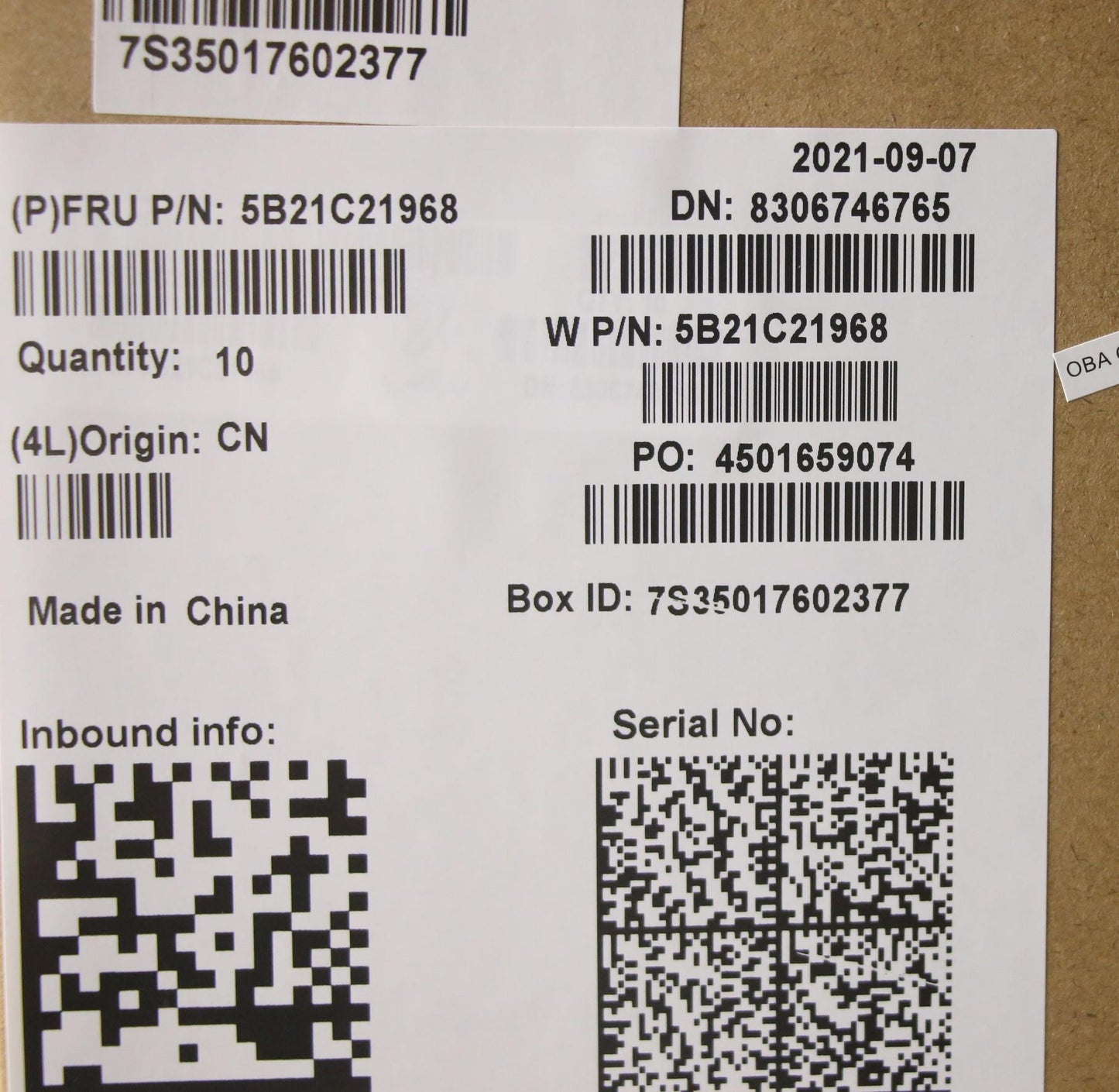Lenovo Bdplanar Mbw20V9Win I71165G7 U - 5B21C21968