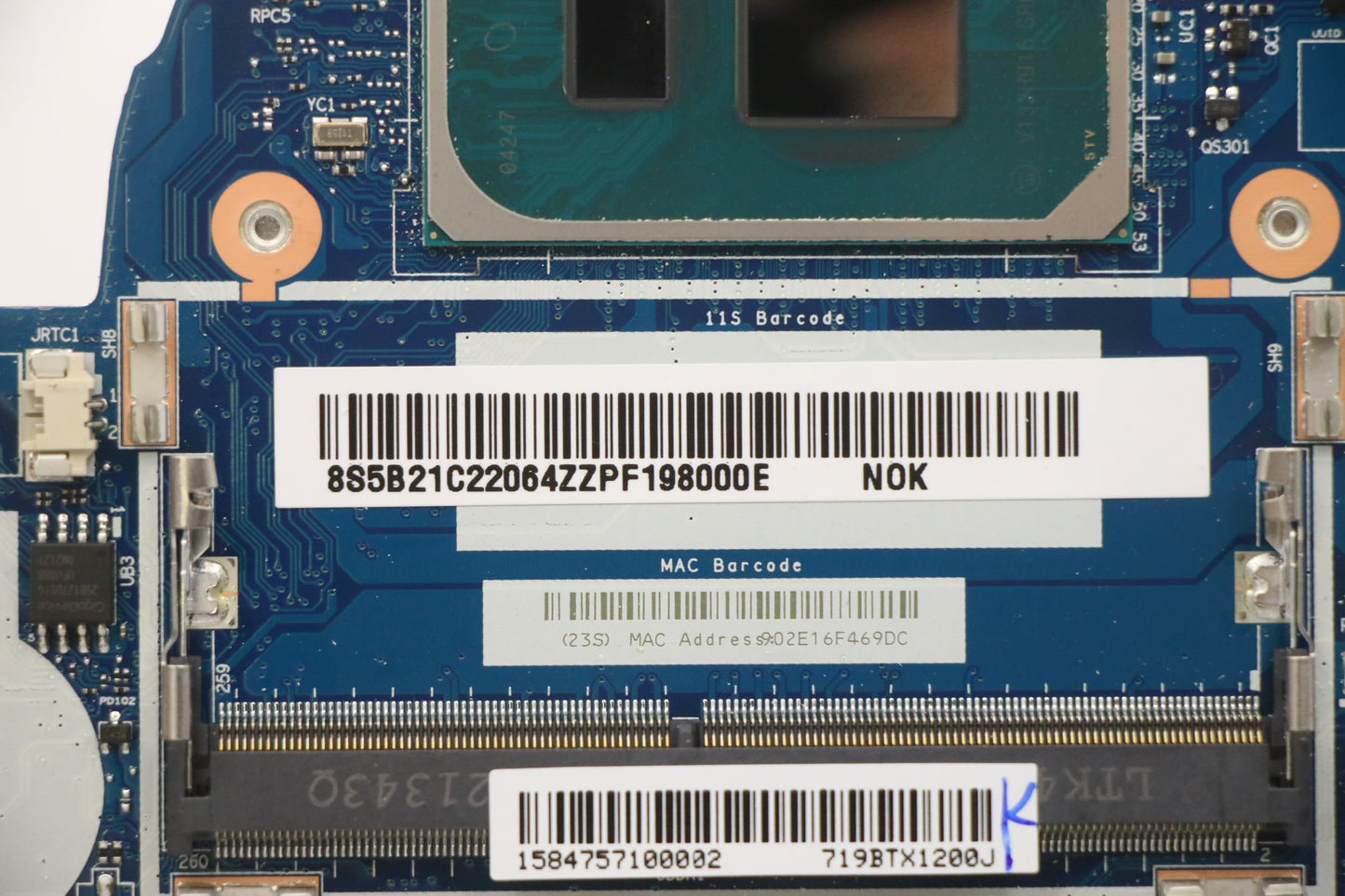 Lenovo Bdplanar Mb L82H9 Noki51135G7U - 5B21C22064