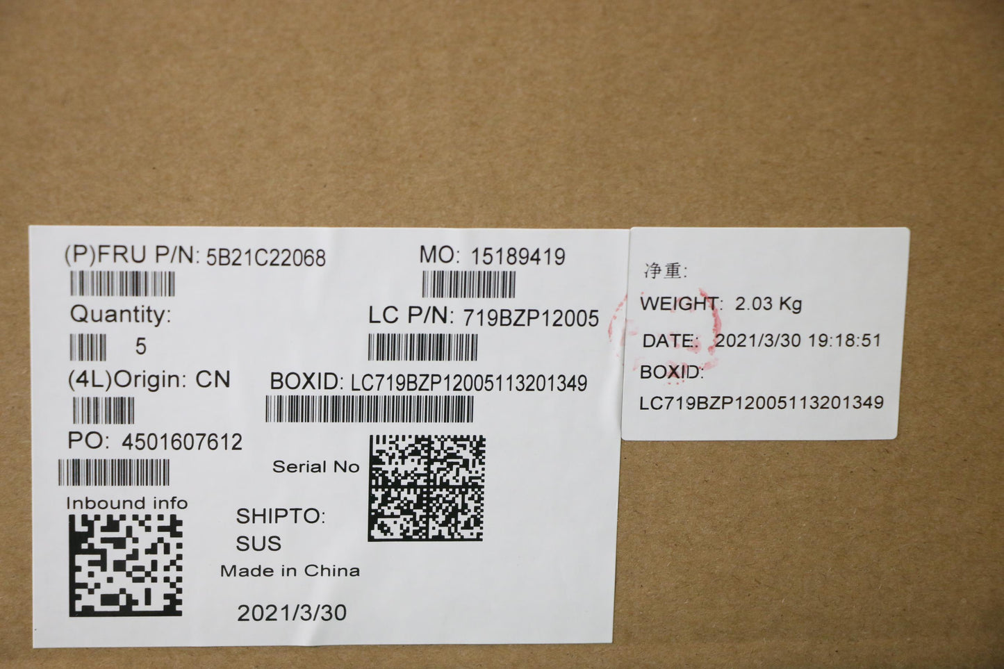 Lenovo Bdplanar Mbl82Jyr55600H_Rtx306 - 5B21C22068