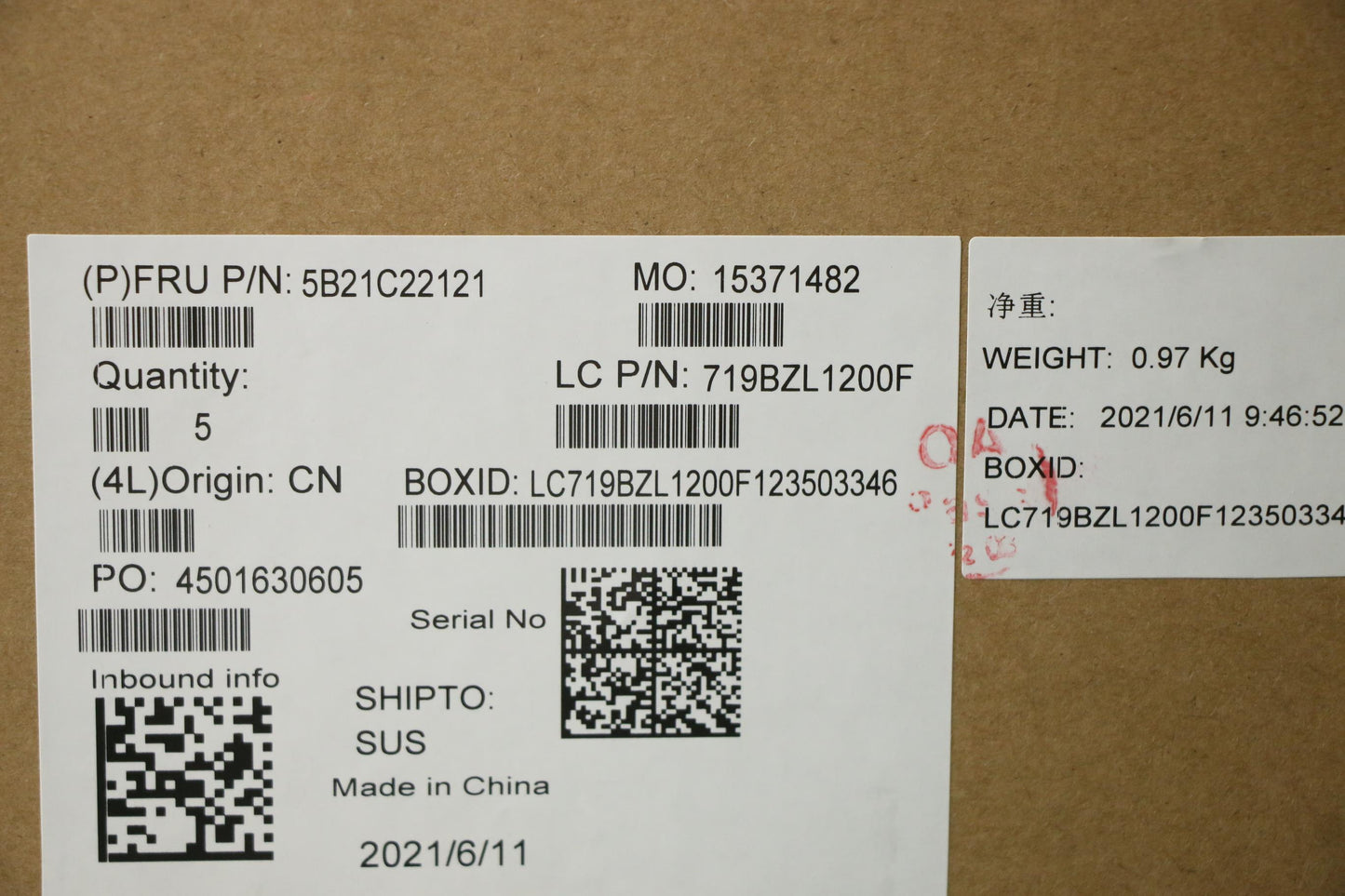 Lenovo Bdplanar Mb L82Nc Win I7Mx450_ - 5B21C22121