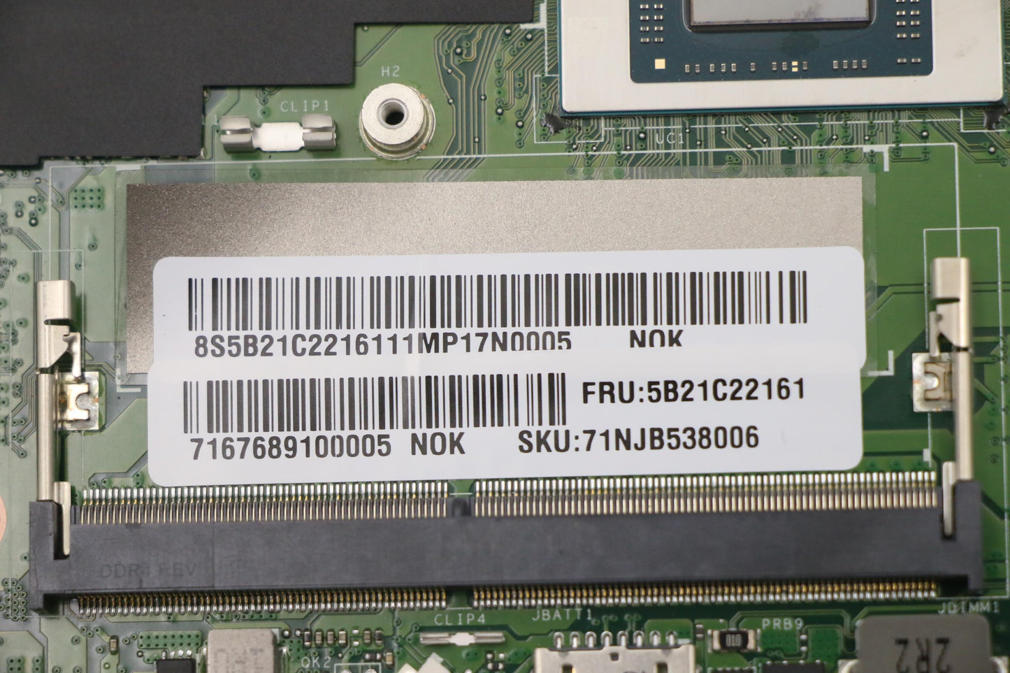 Lenovo Bdplanar Mbc21A4 Nokr353Uma4G_ - 5B21C22161