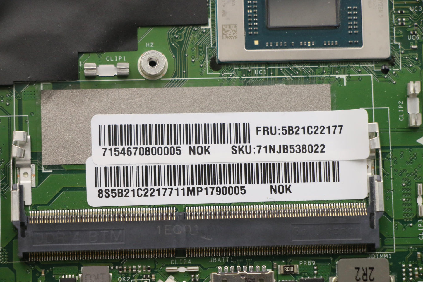 Lenovo Bdplanar Mbc21A4 Nokr555Uma4G_ - 5B21C22177