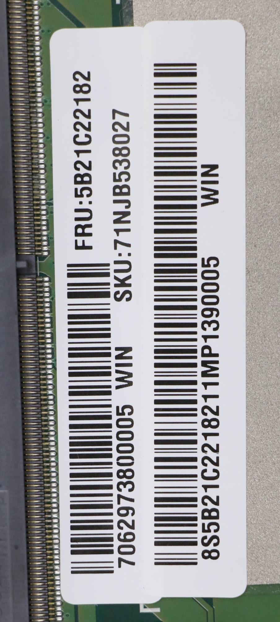 Lenovo Bdplanar Mbc21A4 Winr555Uma8G_ - 5B21C22182