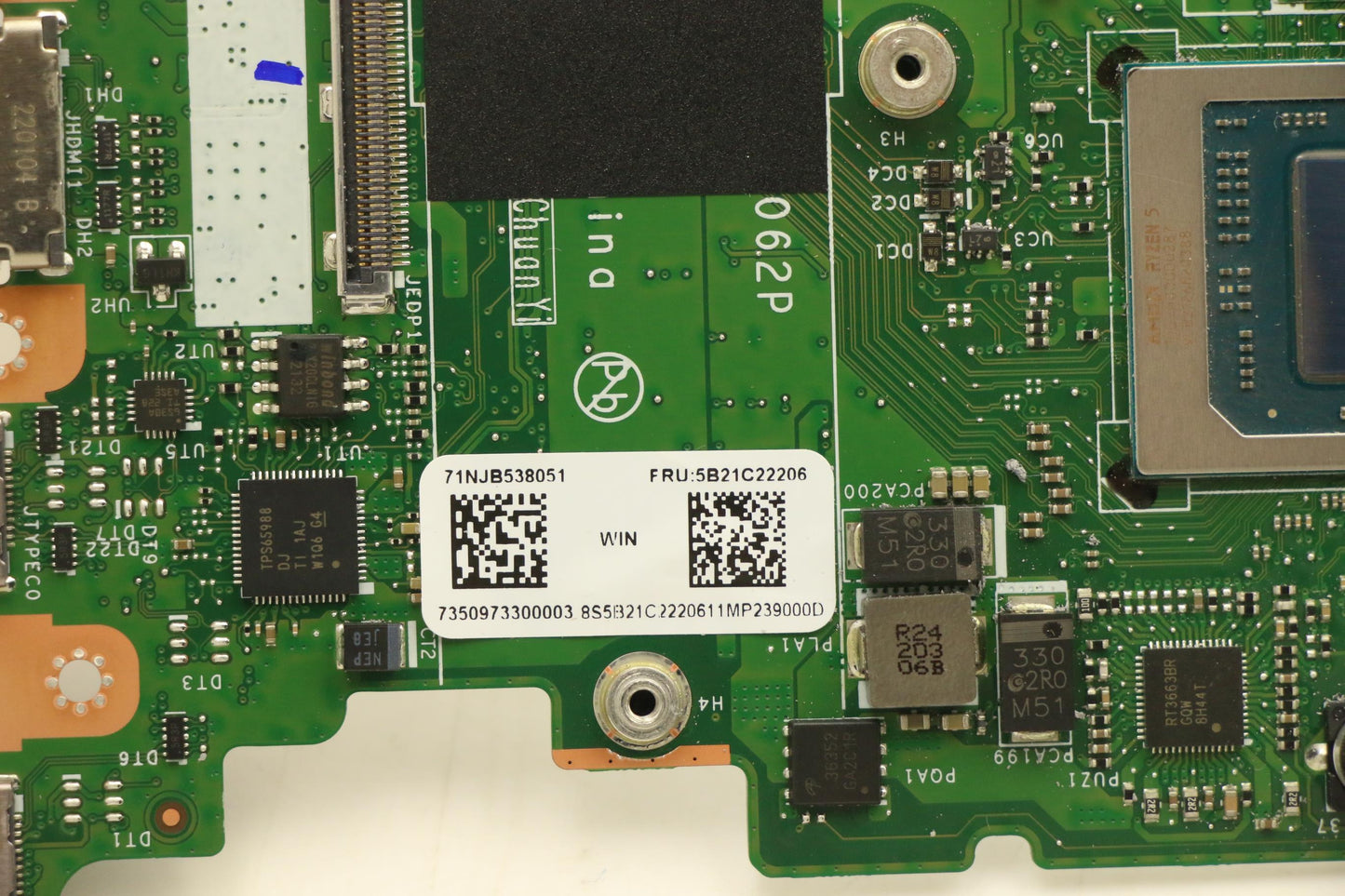 Lenovo Bdplanar Mbc21A4 Winr556Uma8G_ - 5B21C22206