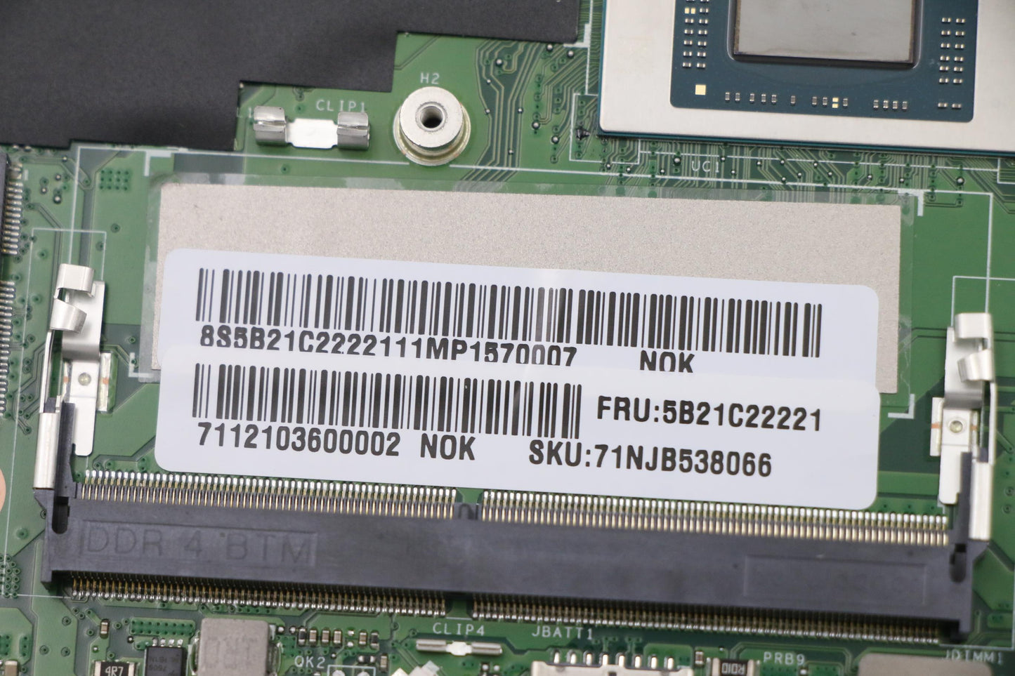 Lenovo Bdplanar Mbc21A4 Nokr757Uma8G_ - 5B21C22221
