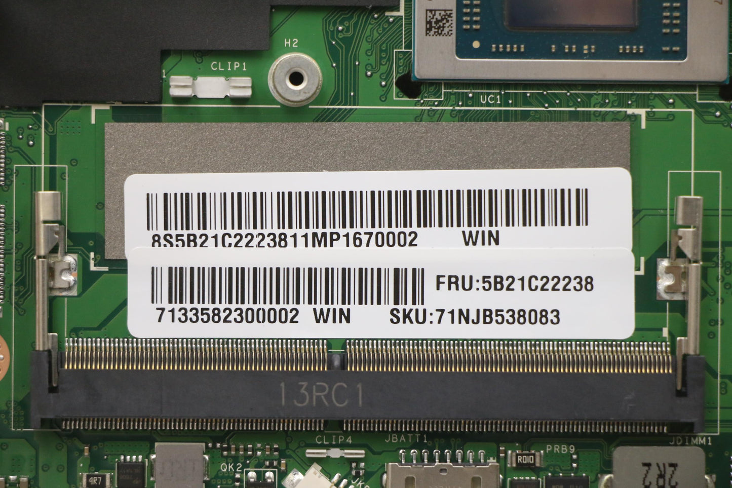 Lenovo Bdplanar Mbc21A4 Winr758Uma8G_ - 5B21C22238