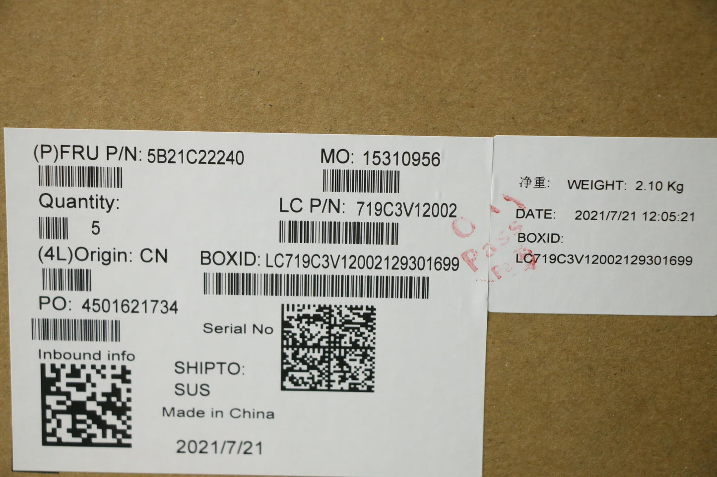 Lenovo Bdplanar Mblr75800Hrtx308016Gn - 5B21C22240