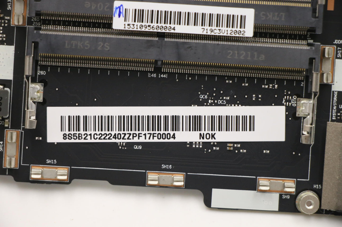 Lenovo Bdplanar Mblr75800Hrtx308016Gn - 5B21C22240