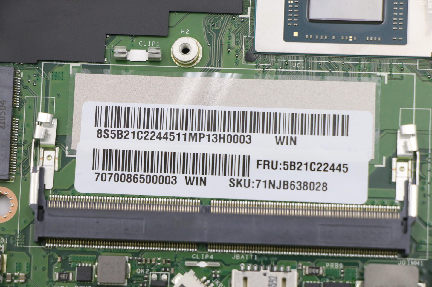 Lenovo 5B21C22445 Bdplanar Mbc21A2 Winr555Uma8G_