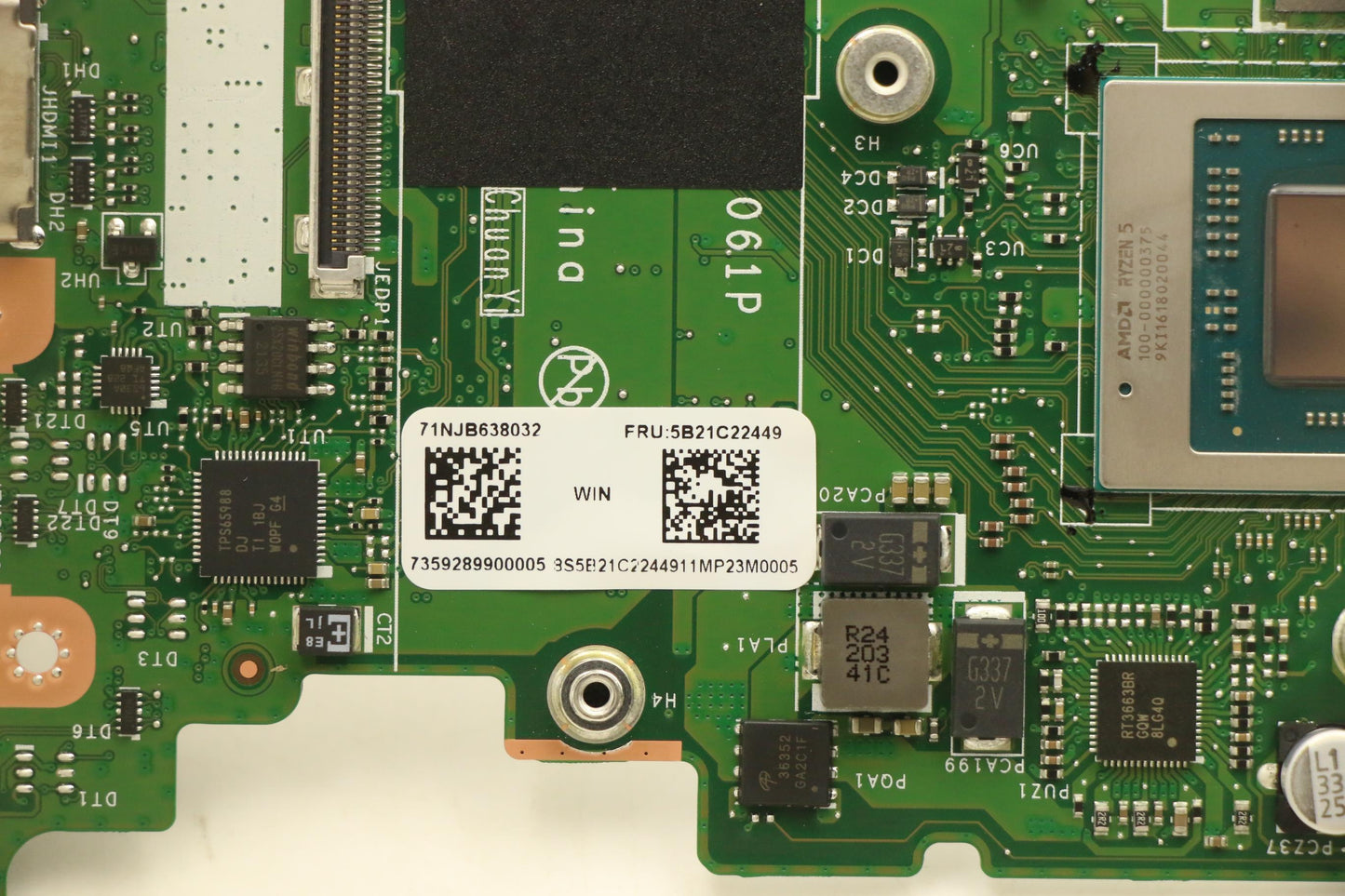 Lenovo Bdplanar Mbc21A2 Winr555Uma4G_ - 5B21C22449