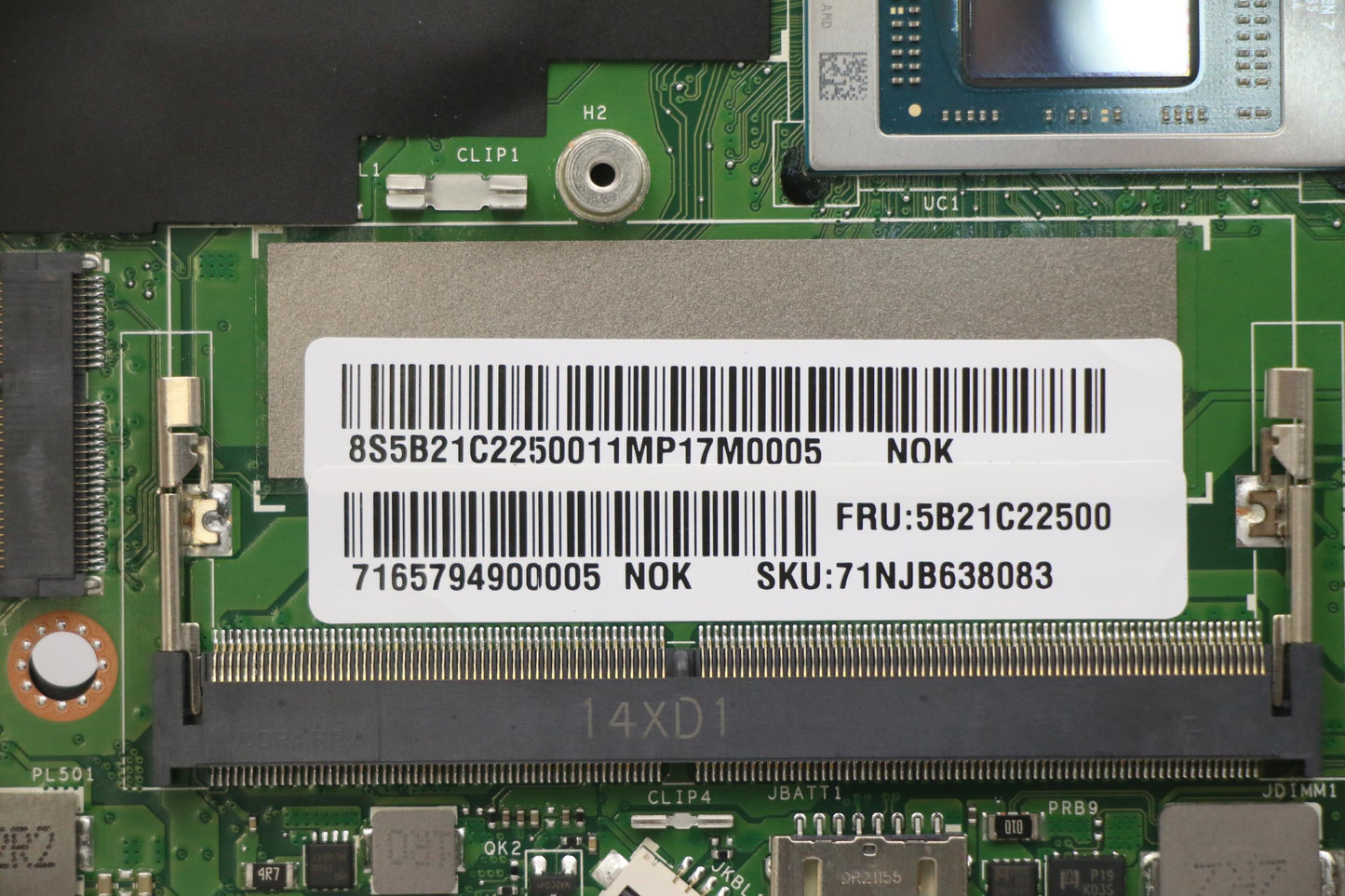 Lenovo Bdplanar Mbc21A2 Nokr758Uma8G_ - 5B21C22500
