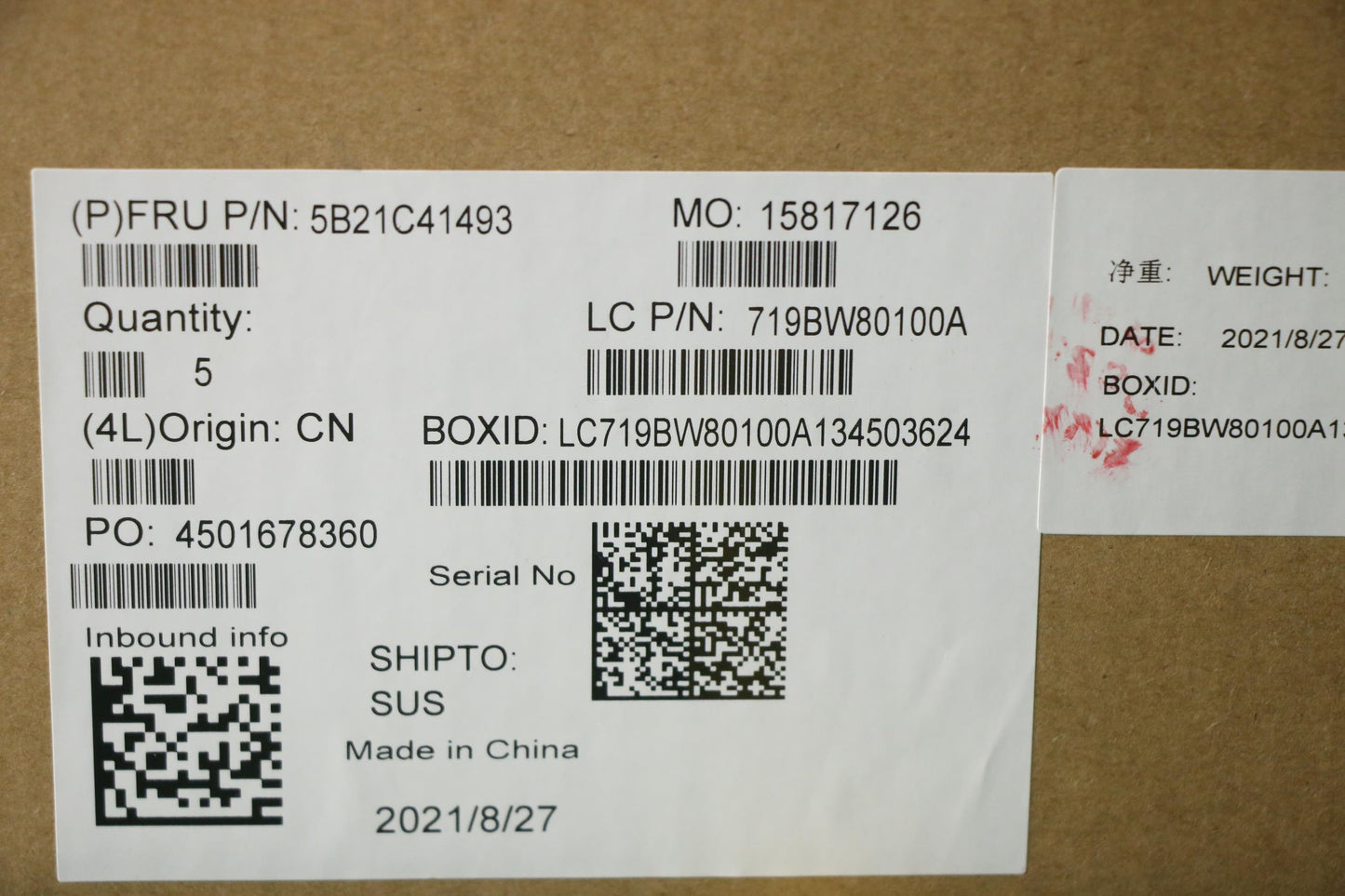 Lenovo Bdplanar Nok,I5-1135G7,8G,Ytpm - 5B21C41493