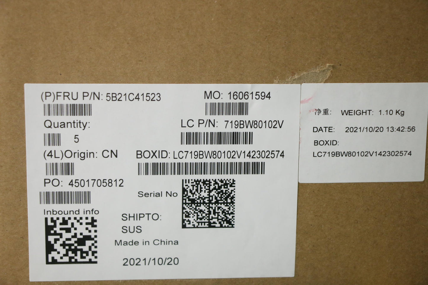 Lenovo Bdplanar Nok,I7-1165G7,8G,Ytpm - 5B21C41523