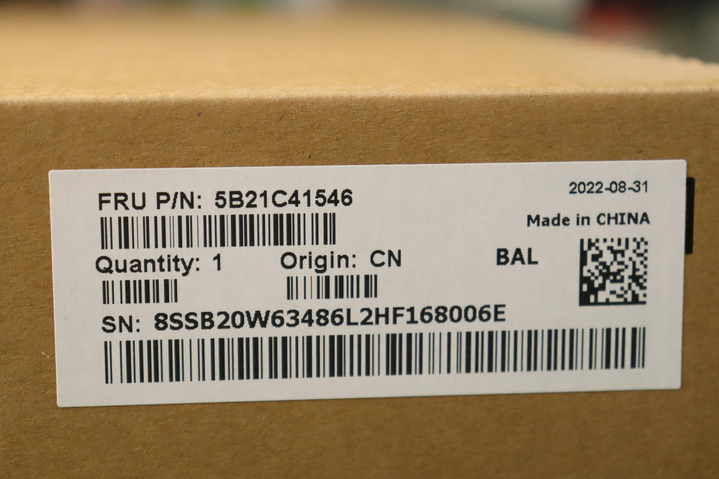 Lenovo Bdplanar Win,I7-1165G7,32G,Dtp - 5B21C41546