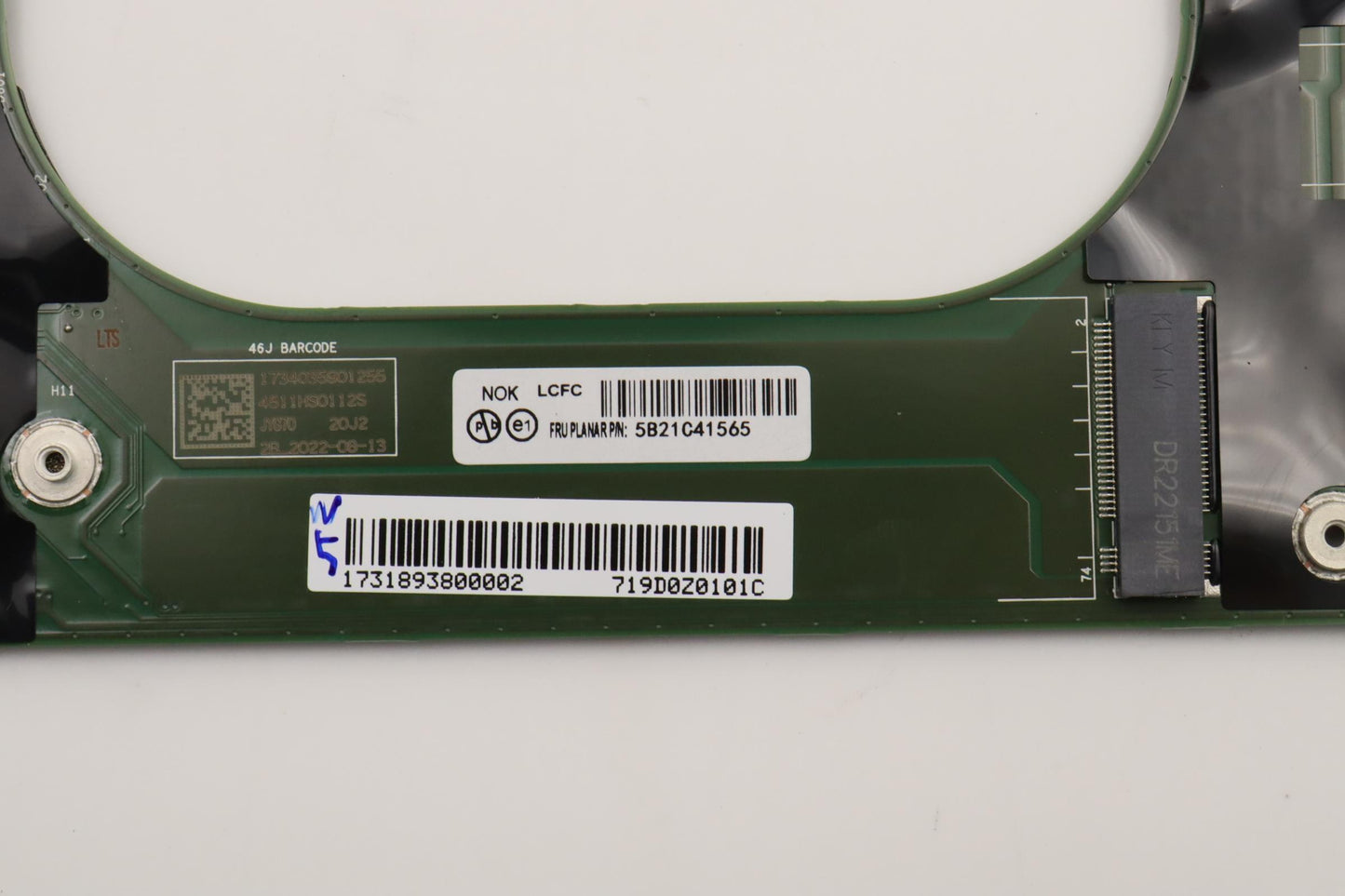 Lenovo Motherboard with Intel i5-1240P, 16GB RAM, TPM2 - 5B21C41565